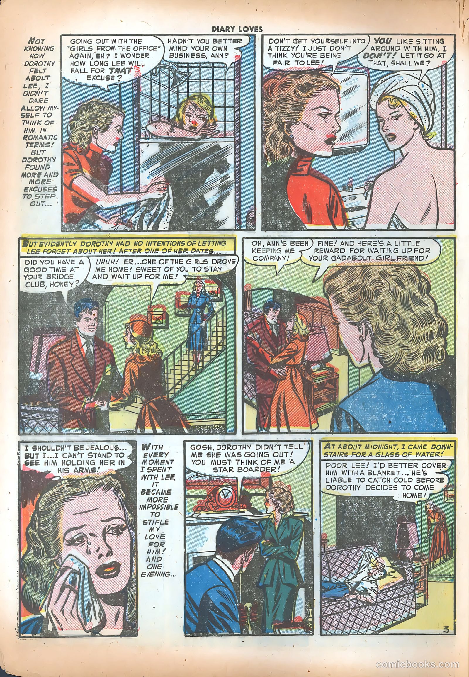 Diary Loves #21 (1952) — page 14 of 36
