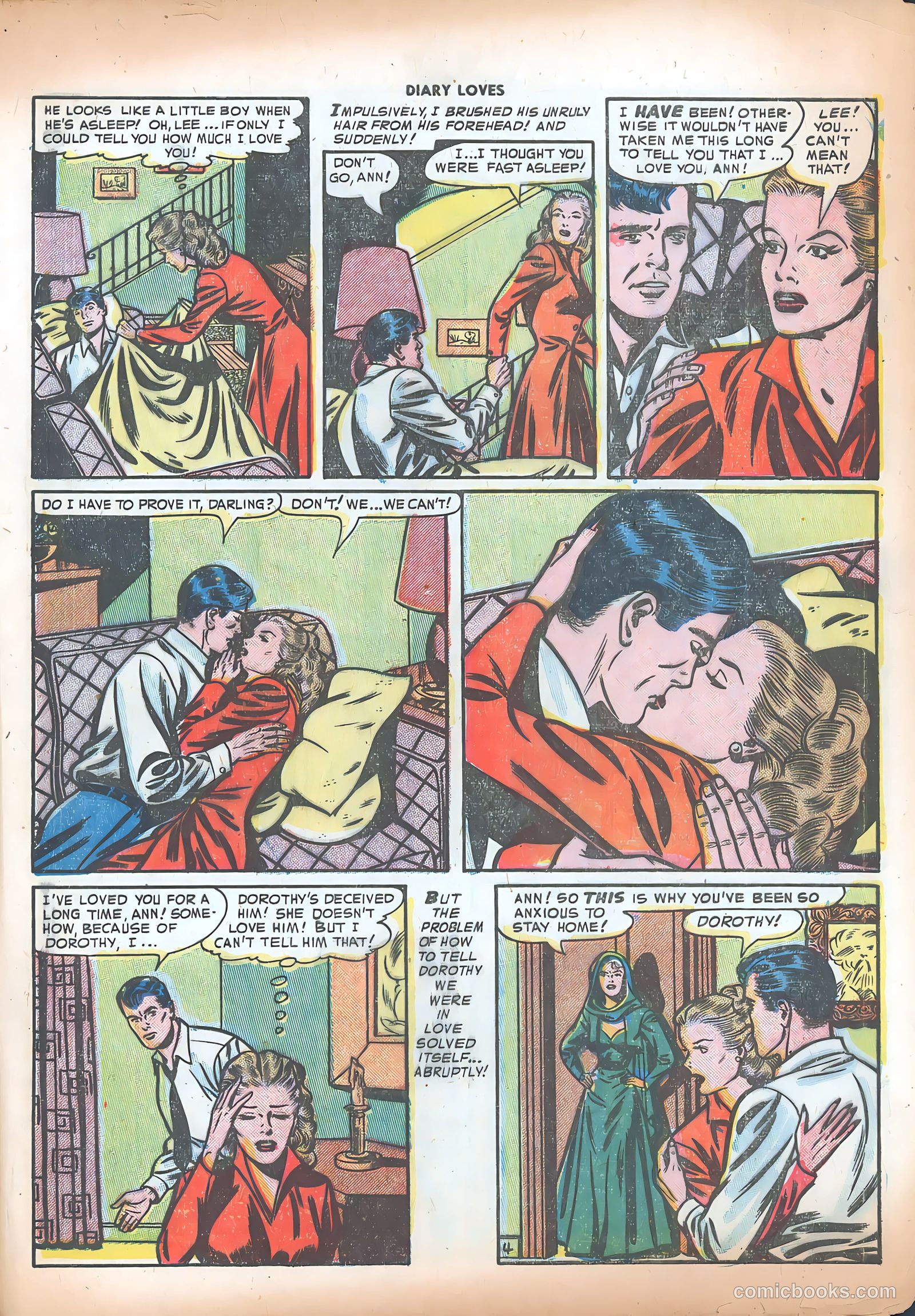 Diary Loves #21 (1952) — page 15 of 36