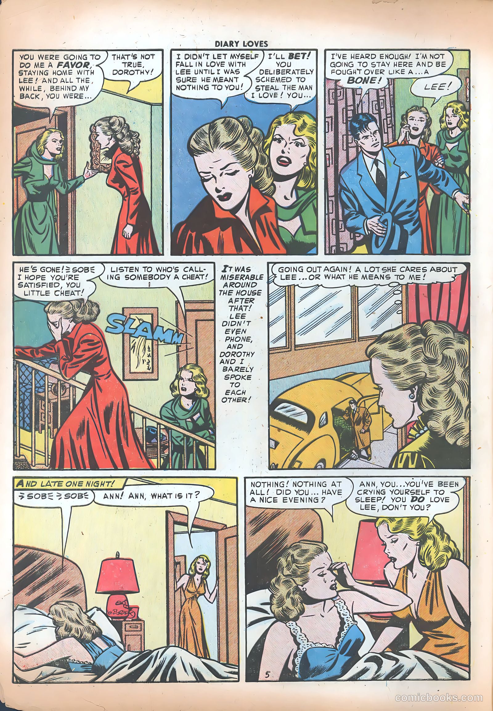 Diary Loves #21 (1952) — page 16 of 36