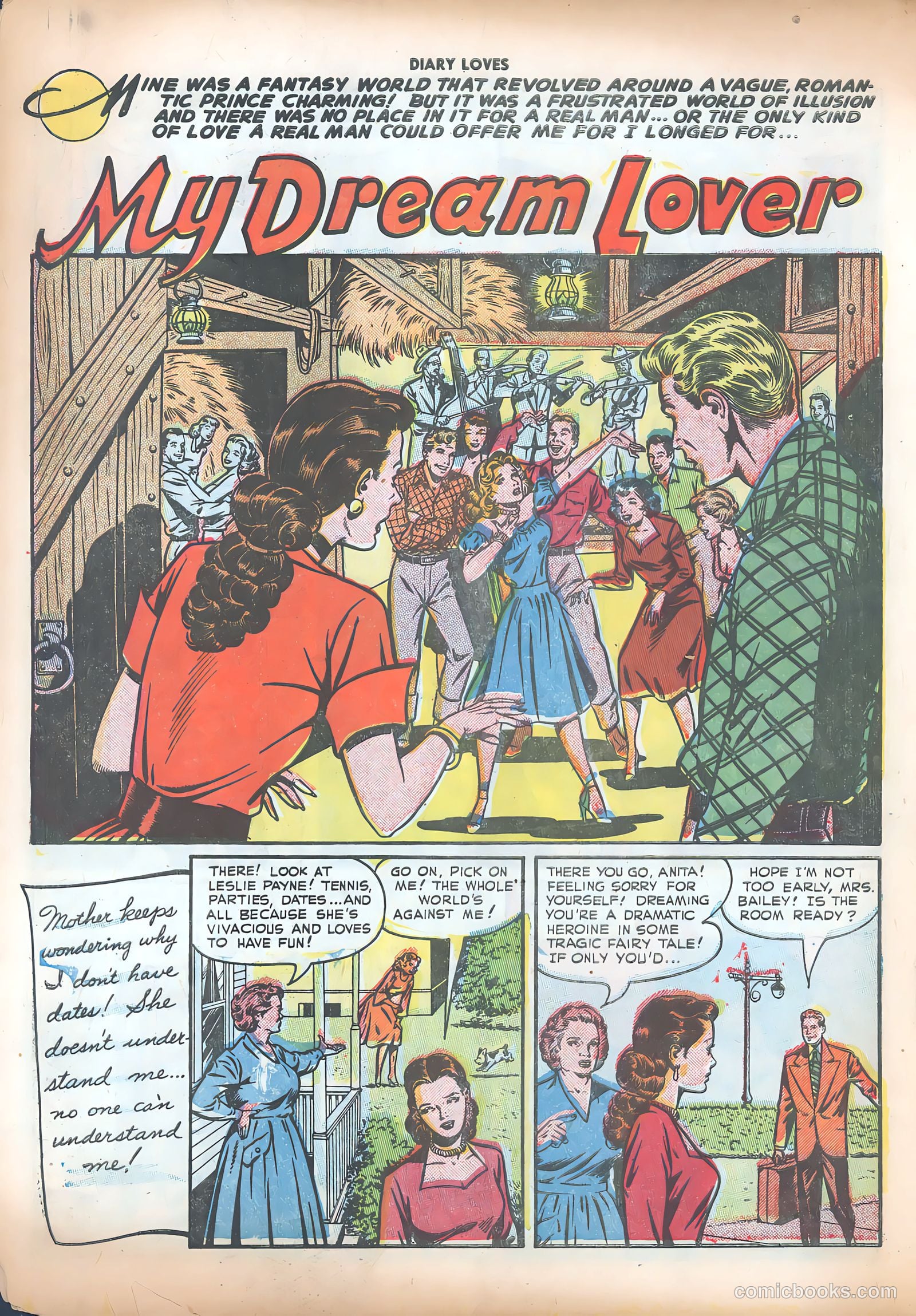 Diary Loves #21 (1952) — page 18 of 36