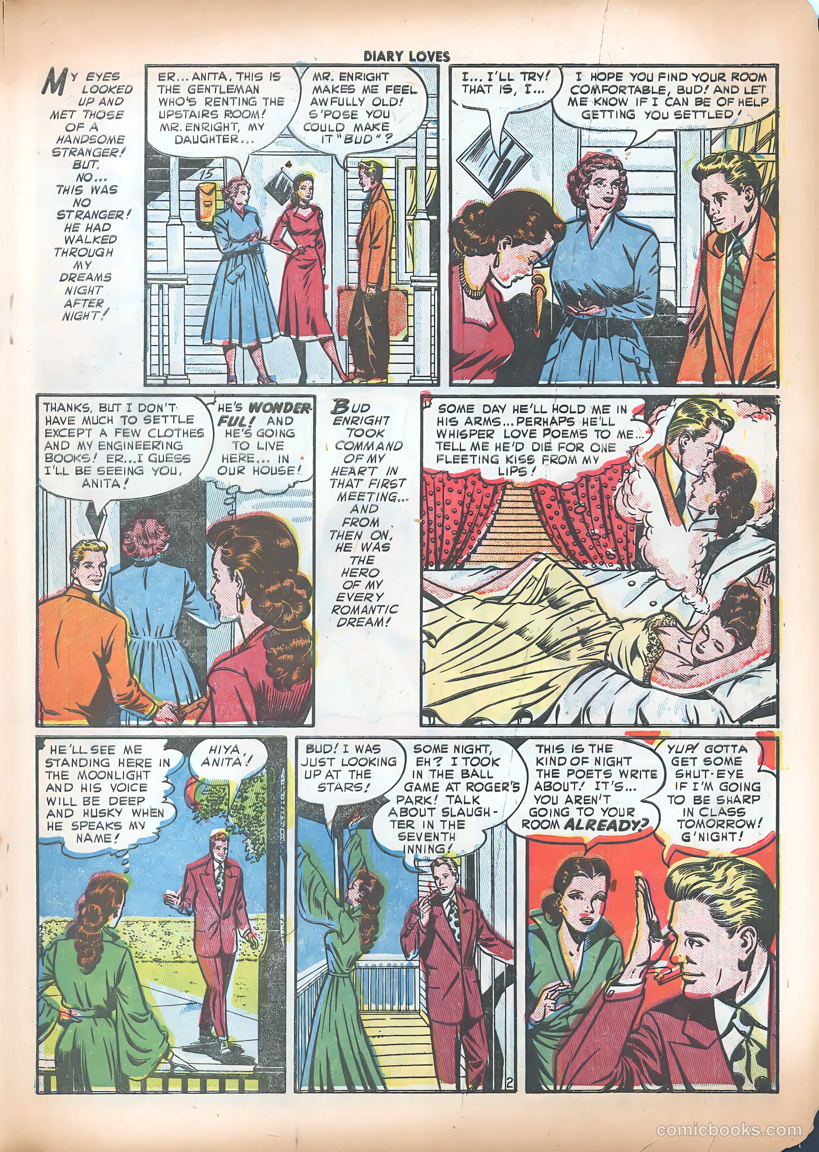 Diary Loves #21 (1952) — page 19 of 36