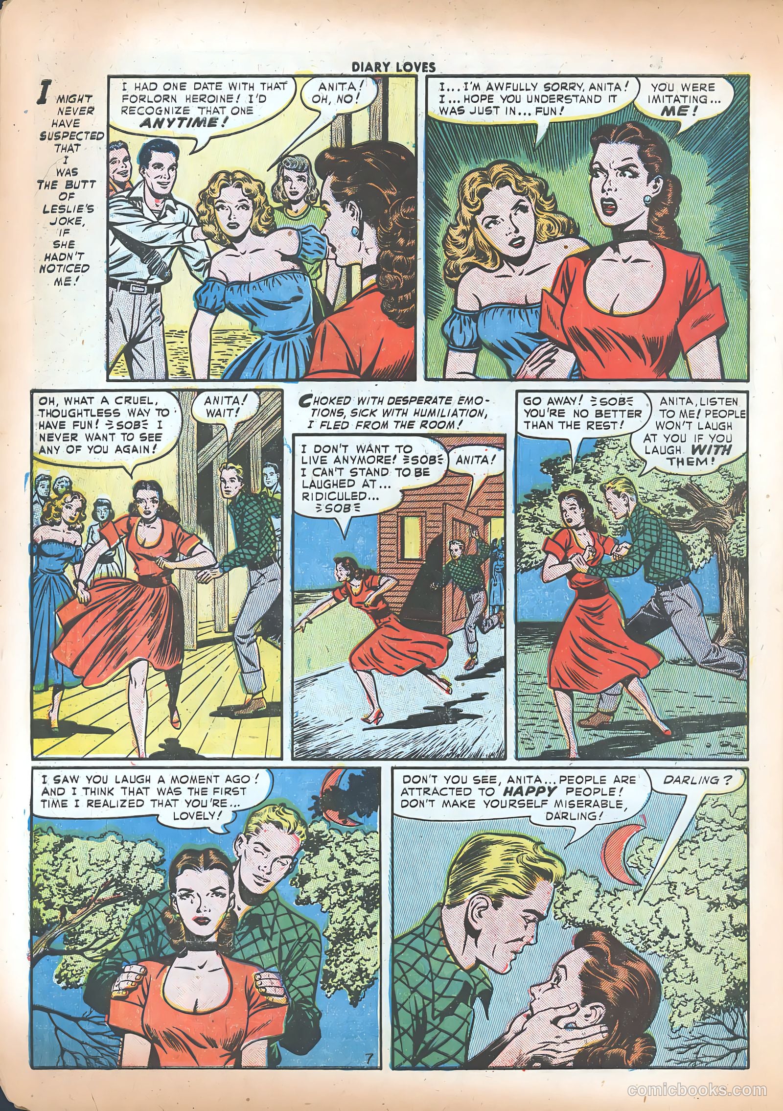 Diary Loves #21 (1952) — page 24 of 36
