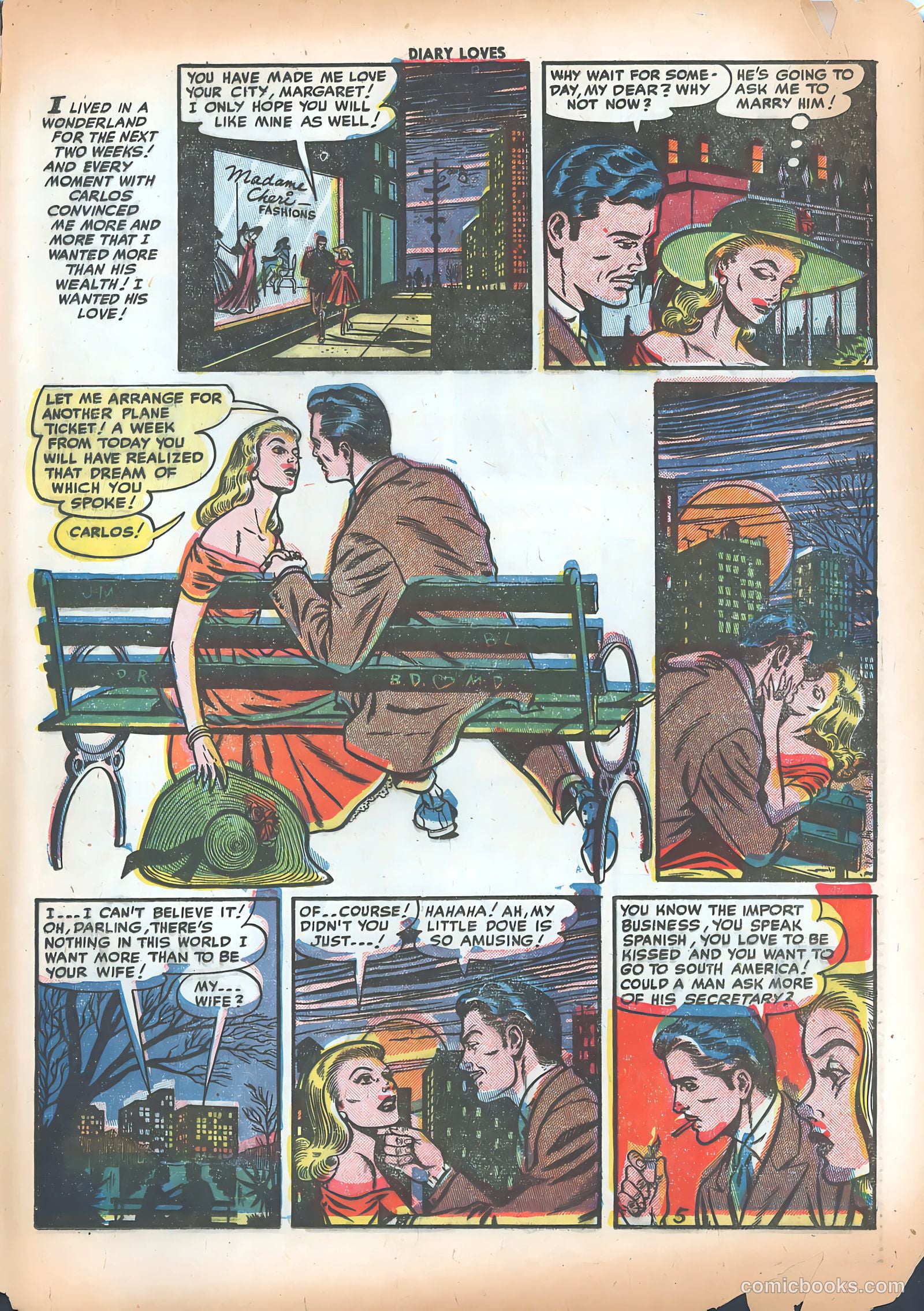 Diary Loves #21 (1952) — page 31 of 36