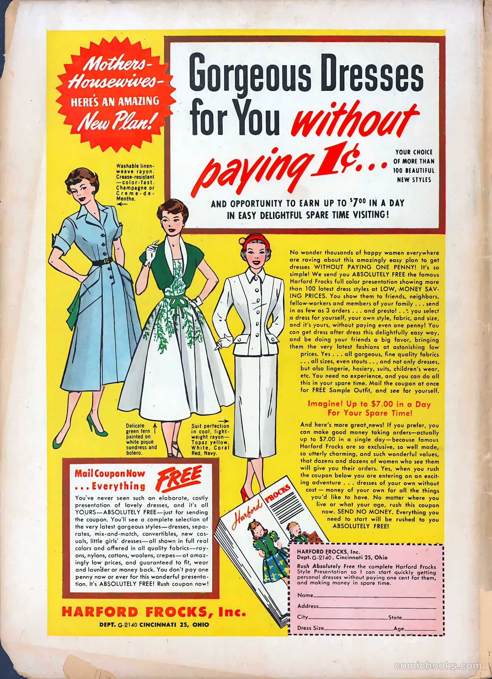 Diary Loves #21 (1952) — page 36 of 36