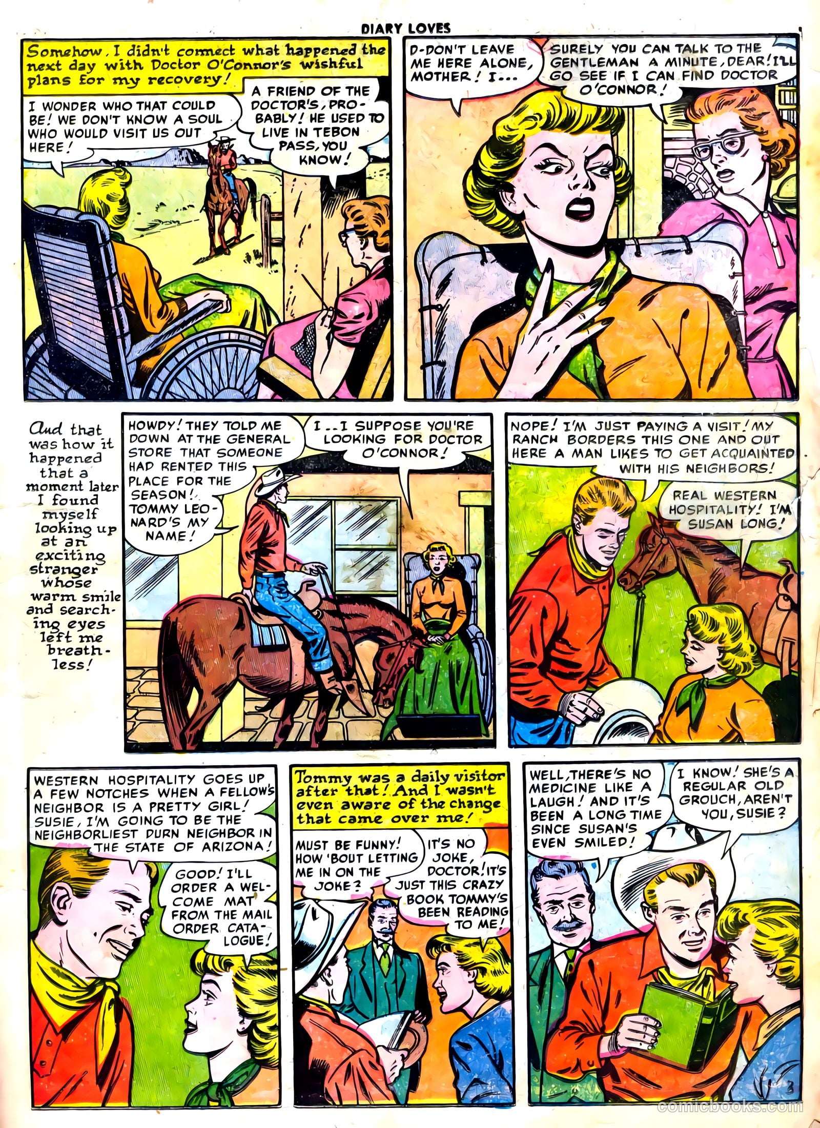 Diary Loves #22 (1952) — page 5 of 36