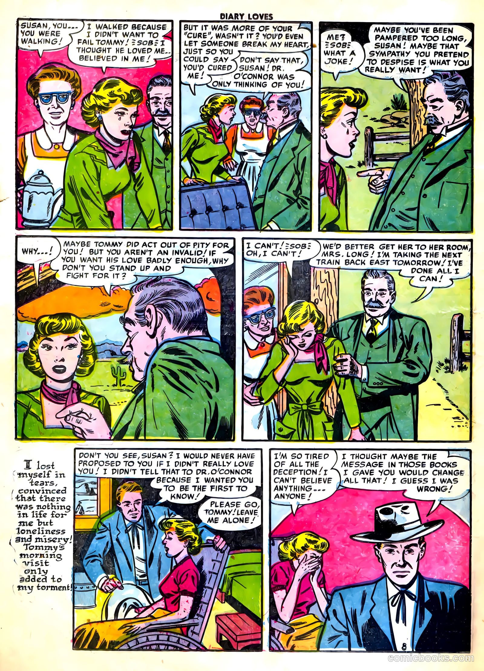 Diary Loves #22 (1952) — page 10 of 36