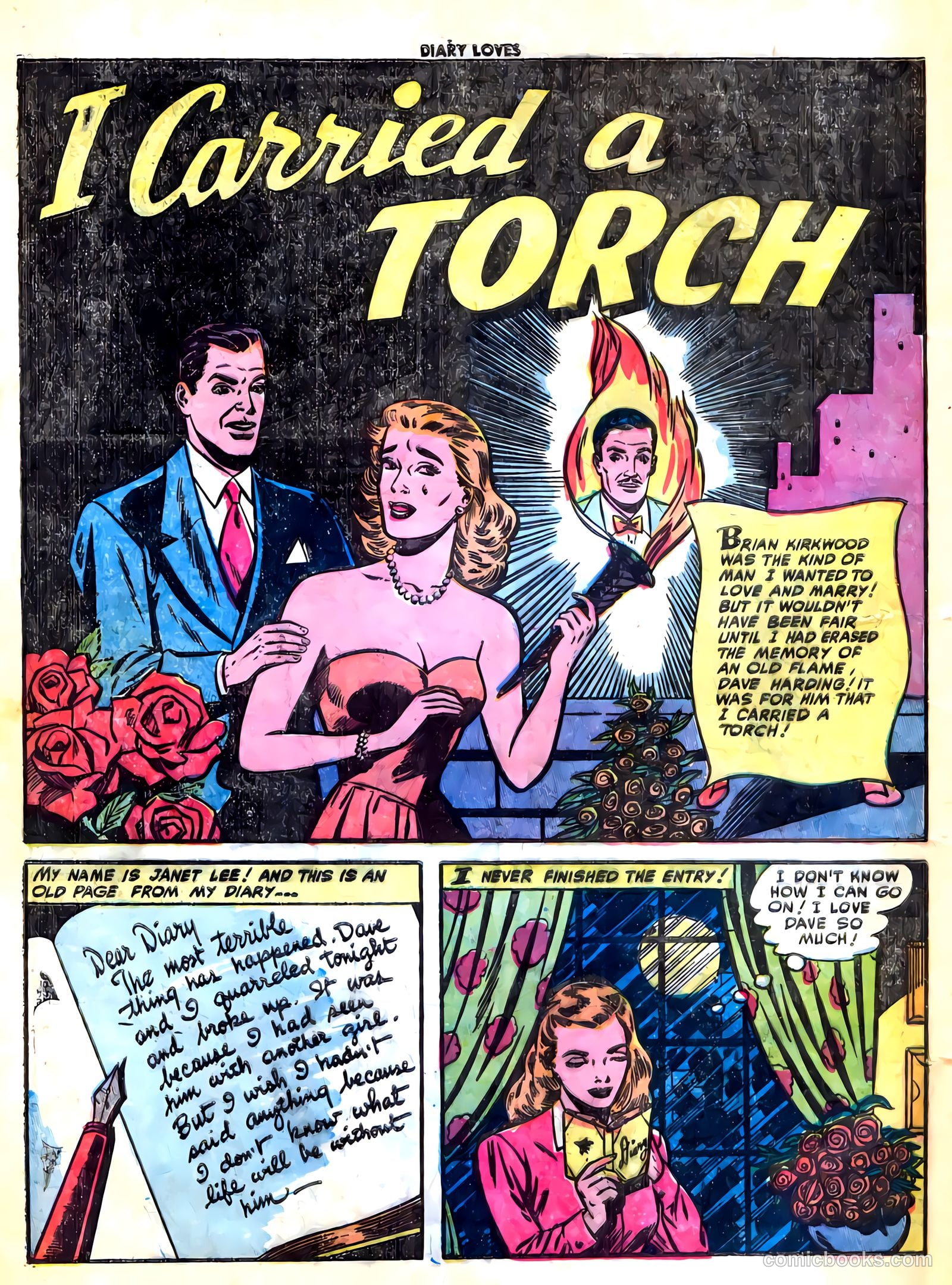 Diary Loves #22 (1952) — page 12 of 36