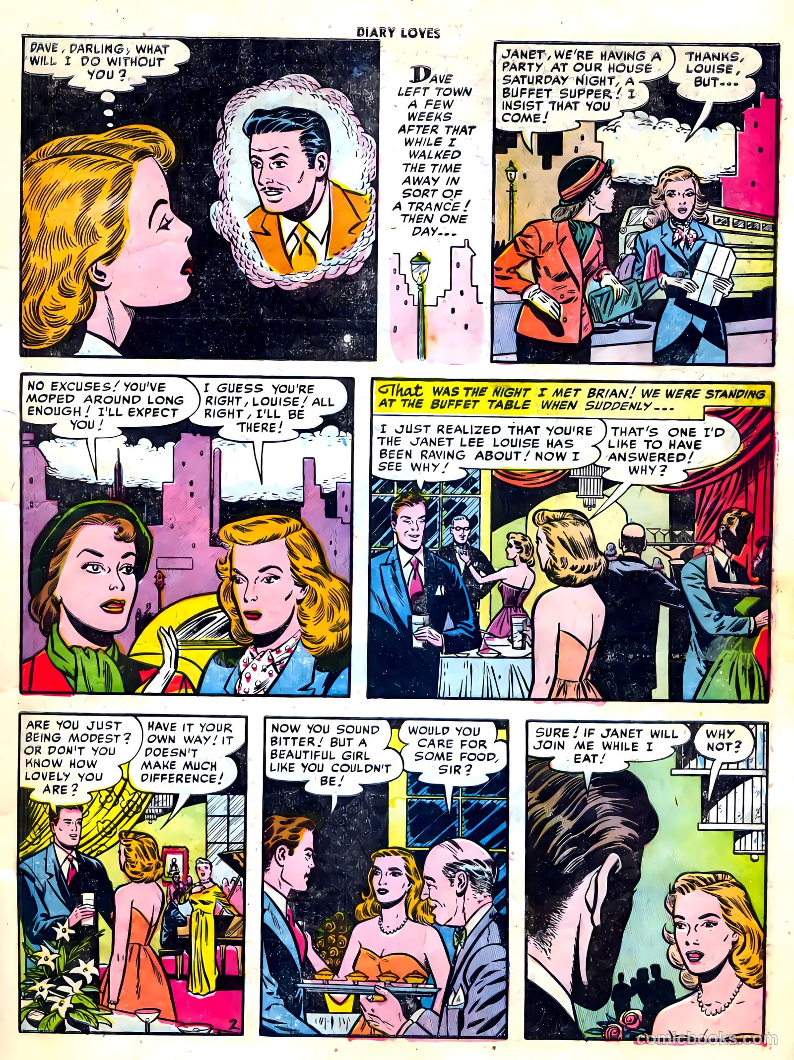 Diary Loves #22 (1952) — page 13 of 36