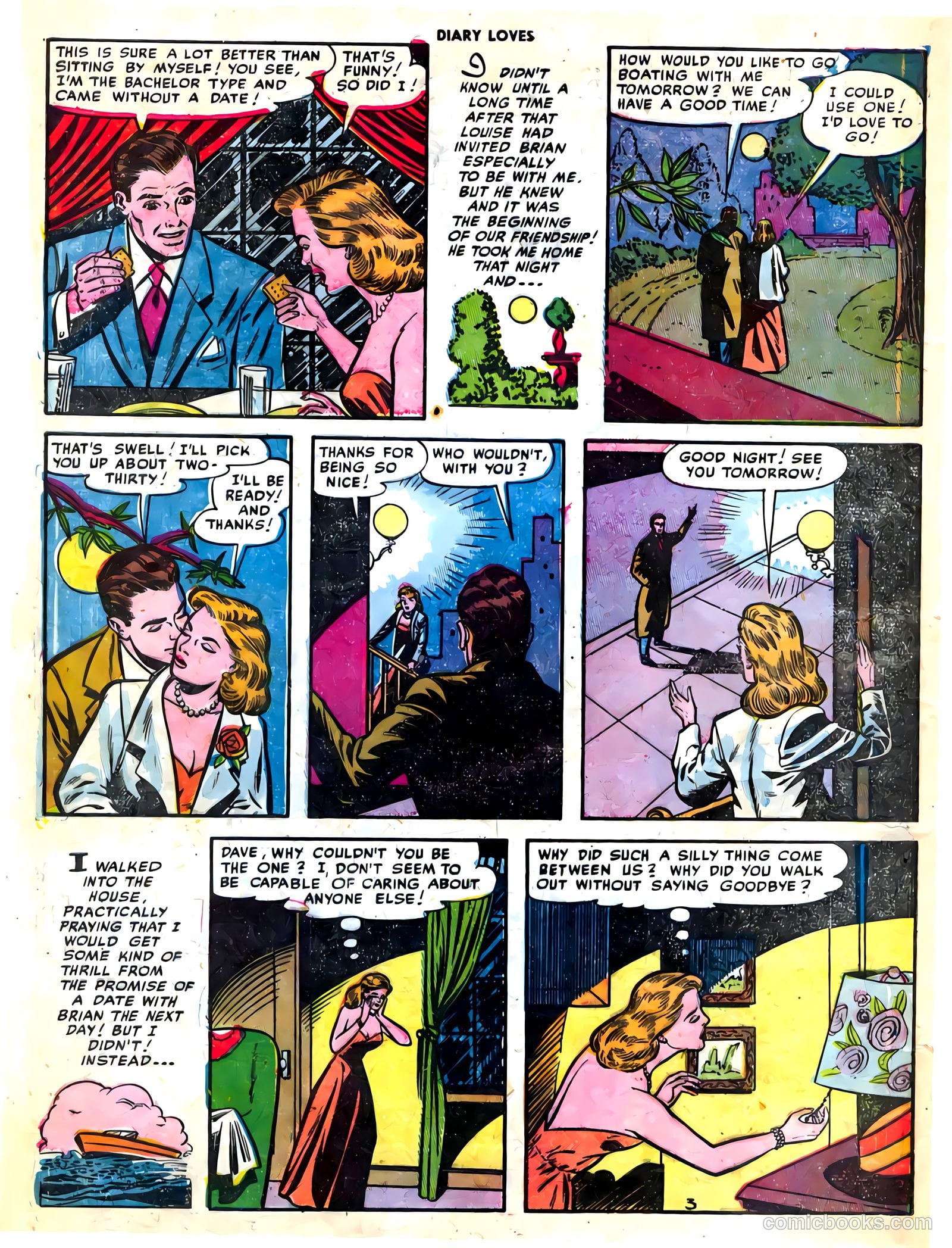 Diary Loves #22 (1952) — page 14 of 36