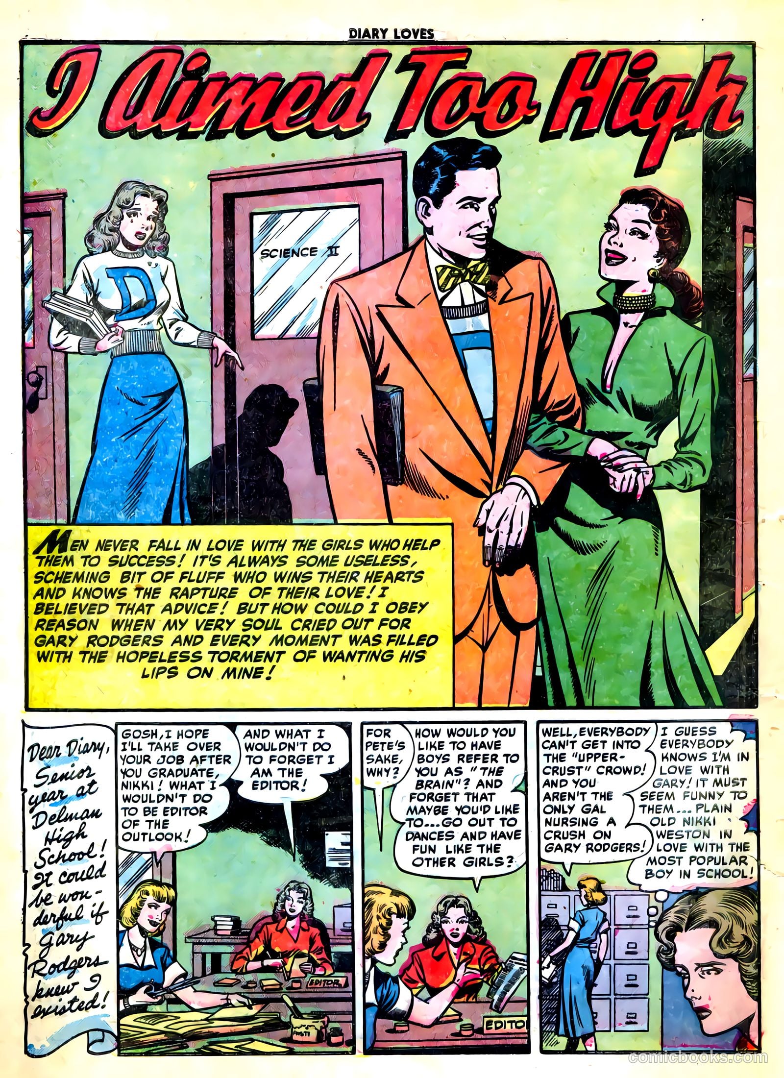 Diary Loves #22 (1952) — page 18 of 36