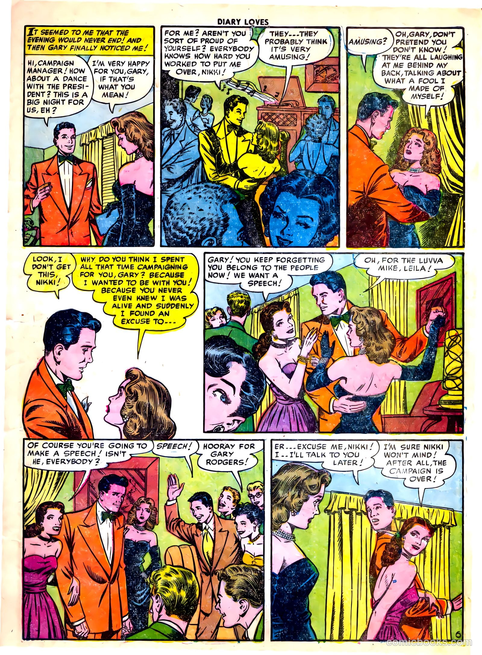 Diary Loves #22 (1952) — page 23 of 36