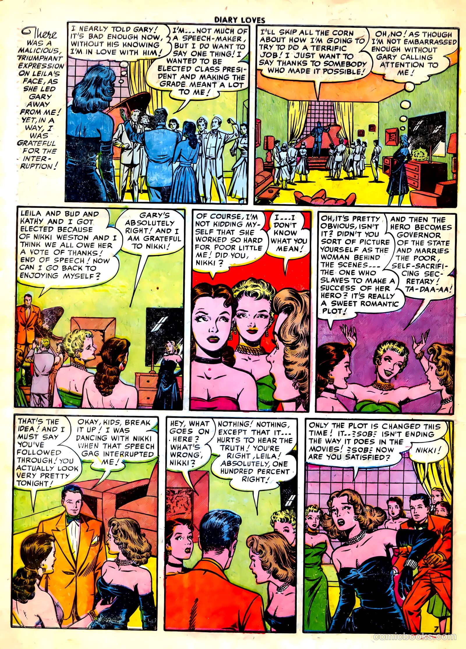 Diary Loves #22 (1952) — page 24 of 36