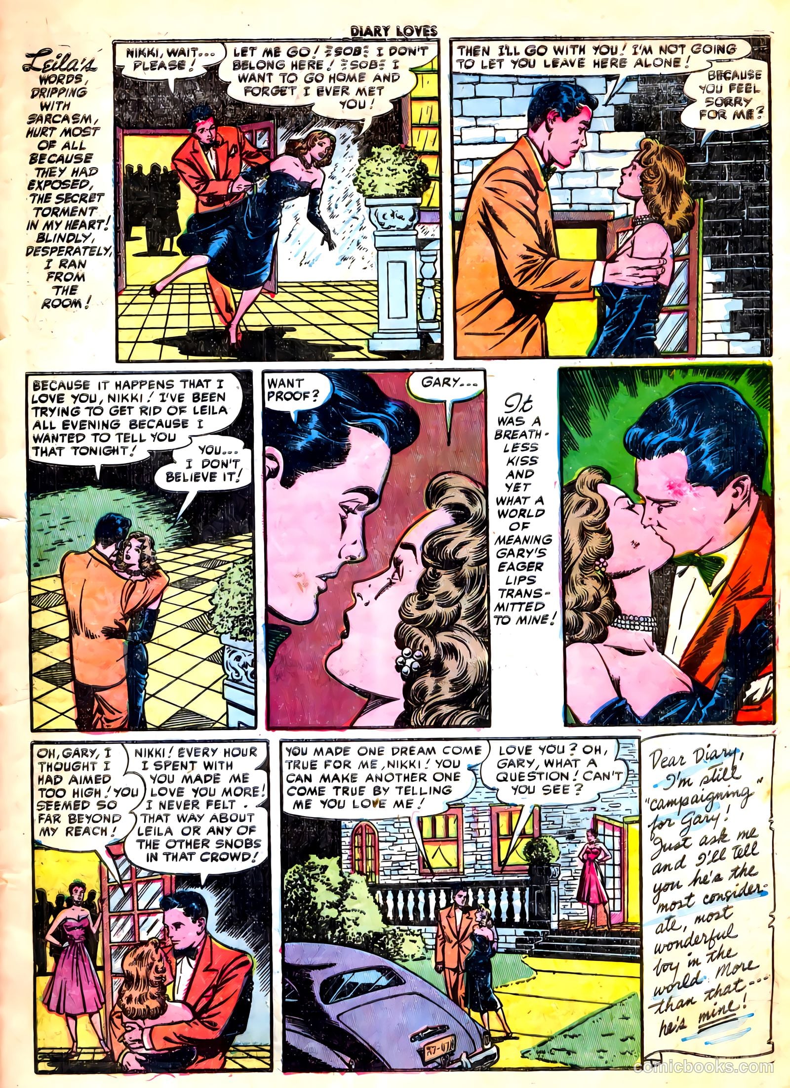 Diary Loves #22 (1952) — page 25 of 36