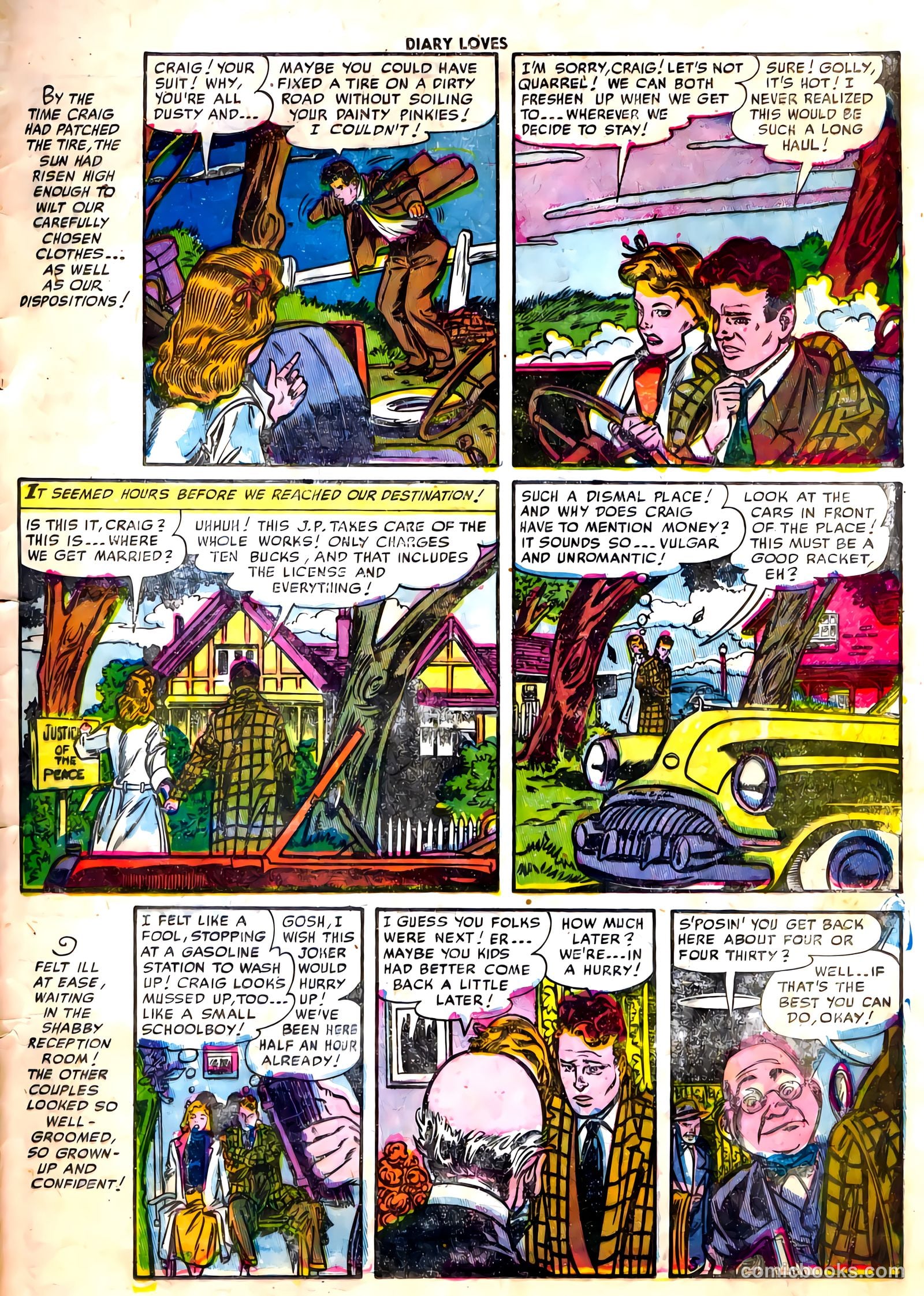 Diary Loves #22 (1952) — page 31 of 36