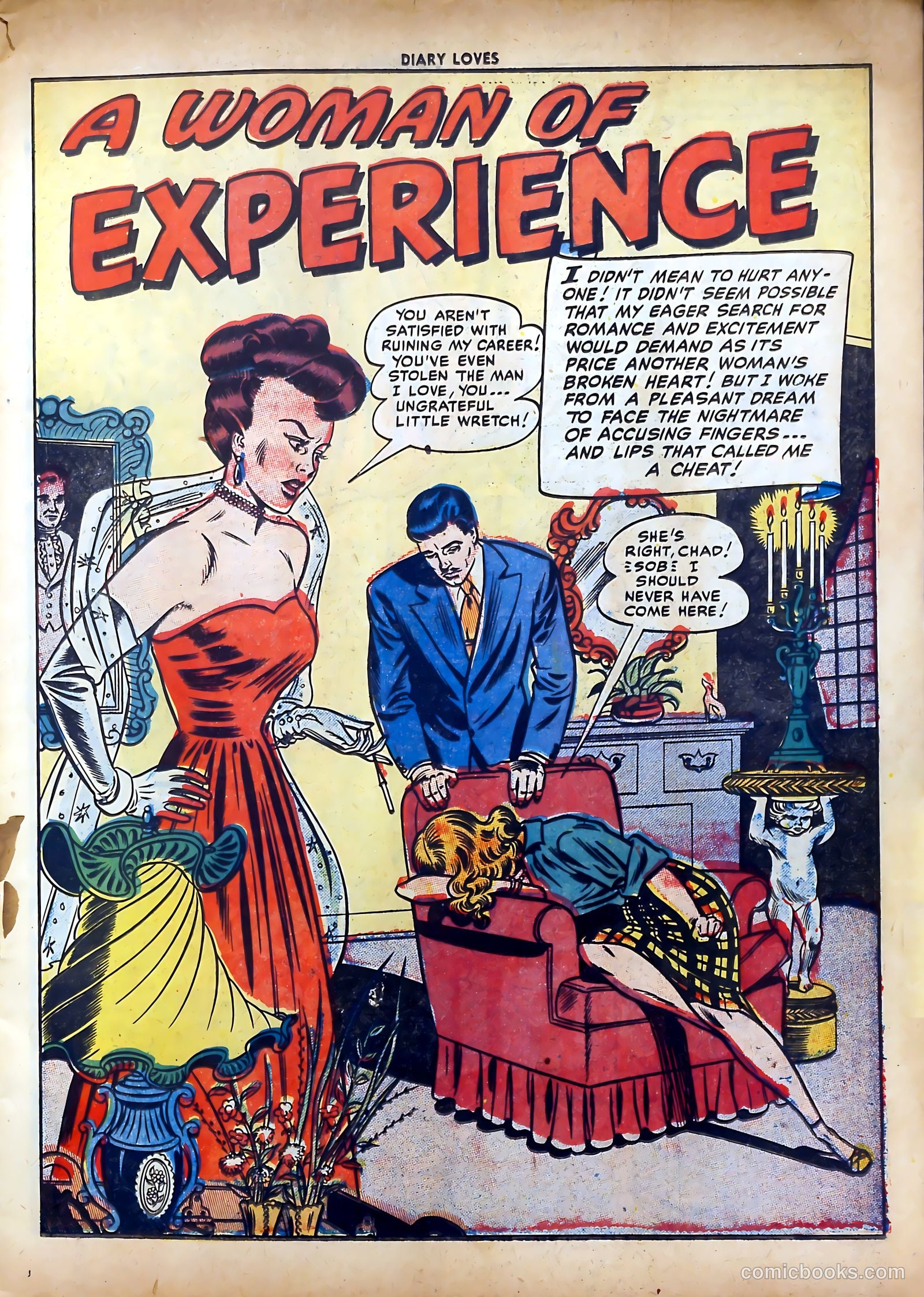 Diary Loves #23 (1952) — page 3 of 36