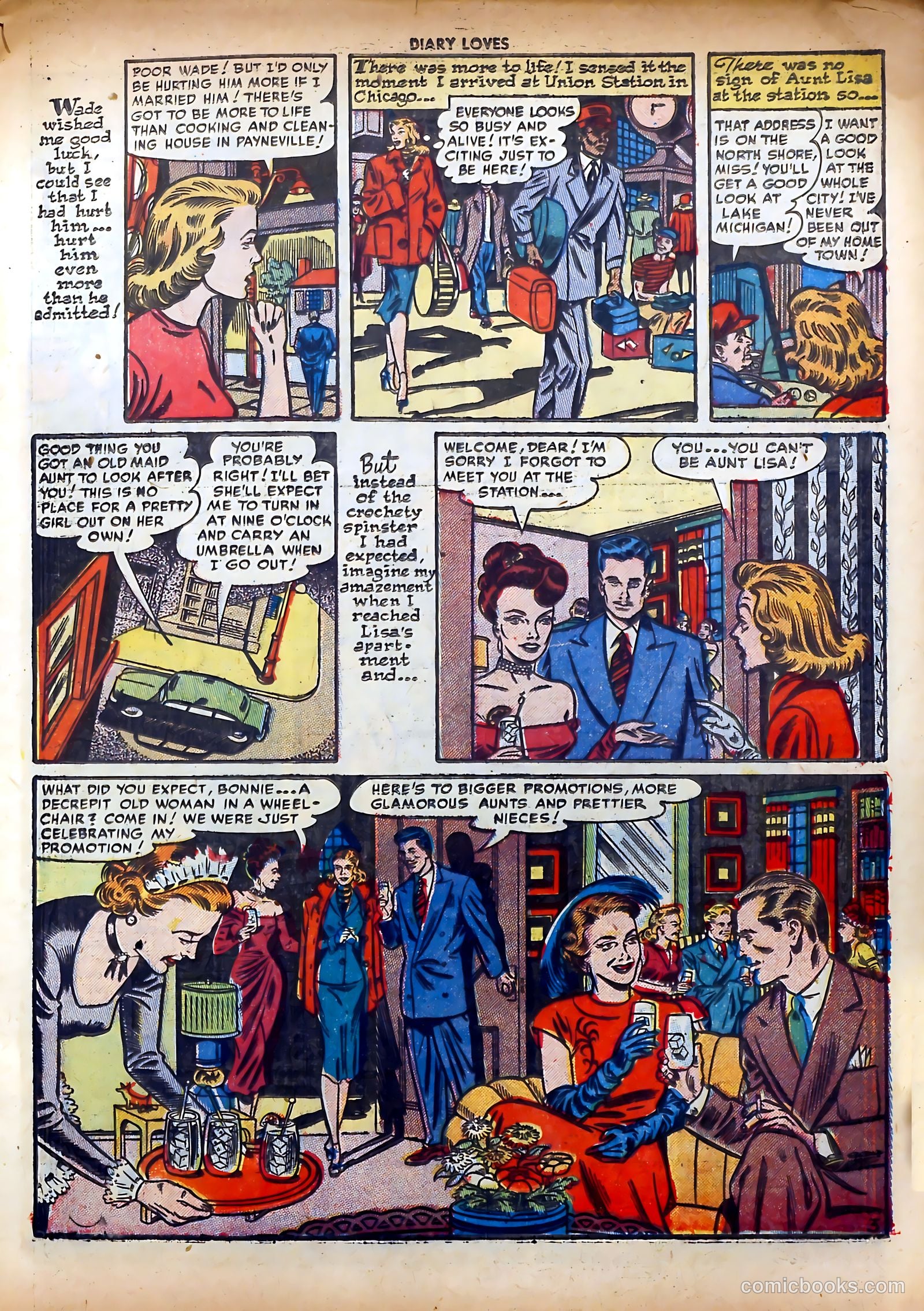 Diary Loves #23 (1952) — page 5 of 36