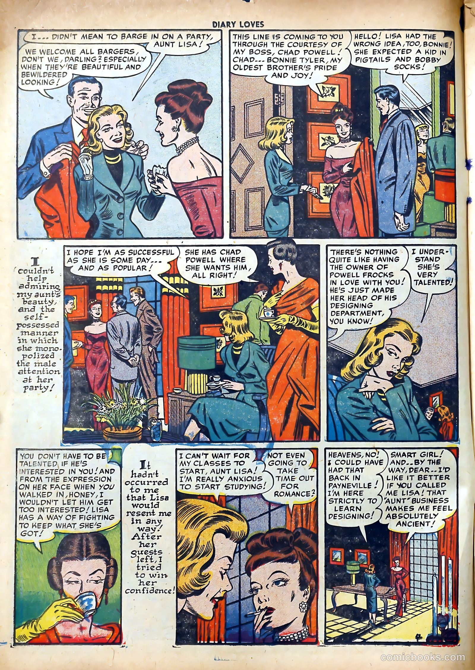 Diary Loves #23 (1952) — page 6 of 36