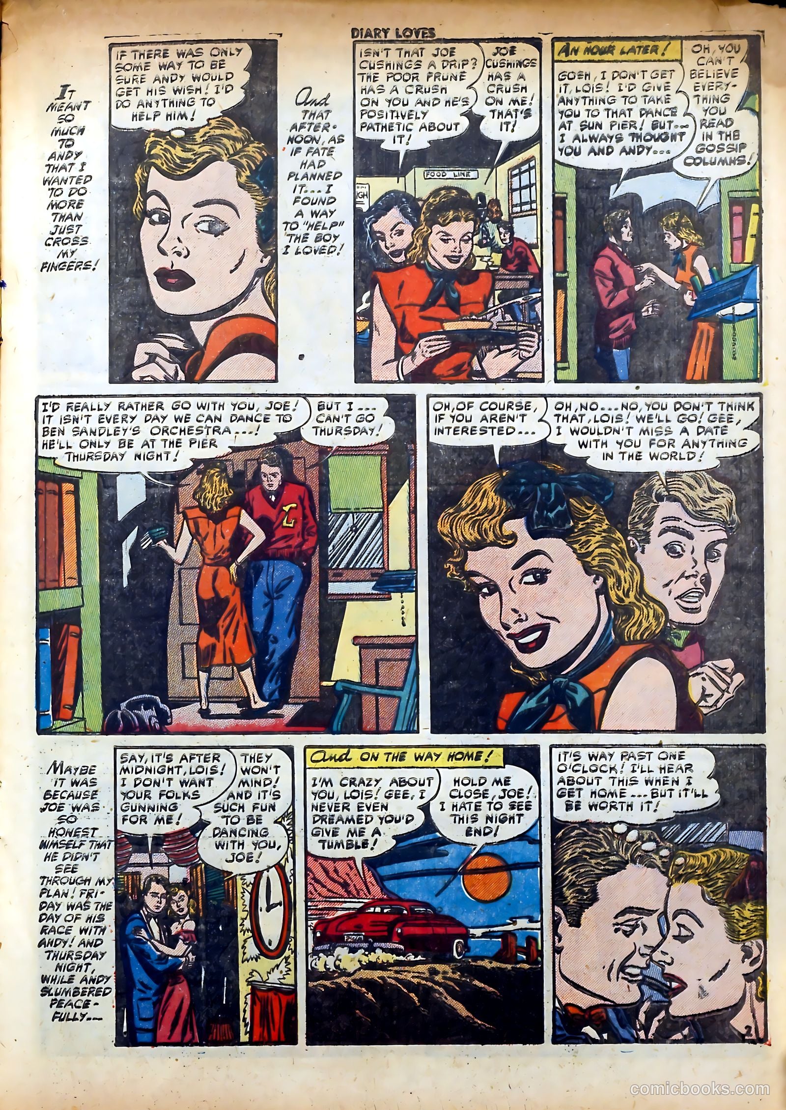Diary Loves #23 (1952) — page 13 of 36
