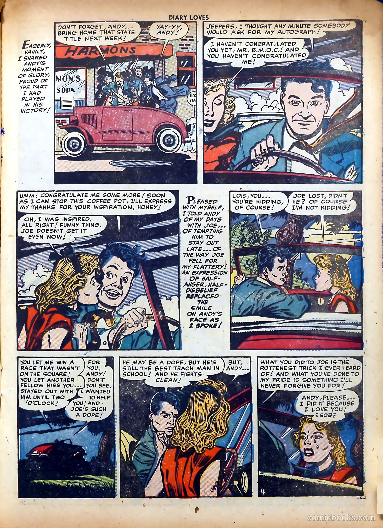Diary Loves #23 (1952) — page 15 of 36