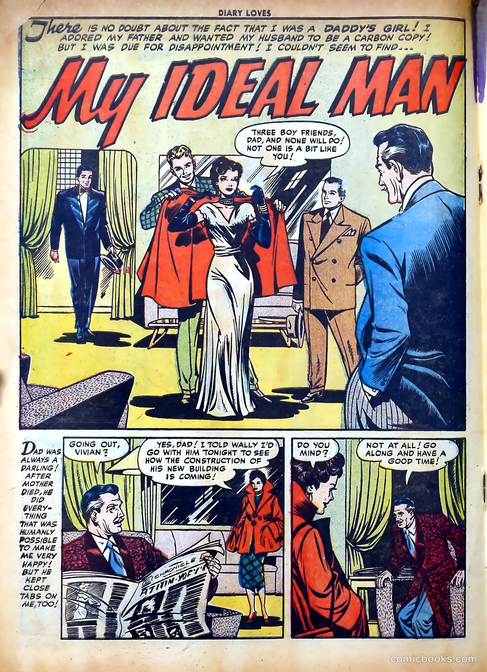 Diary Loves #23 (1952) — page 18 of 36