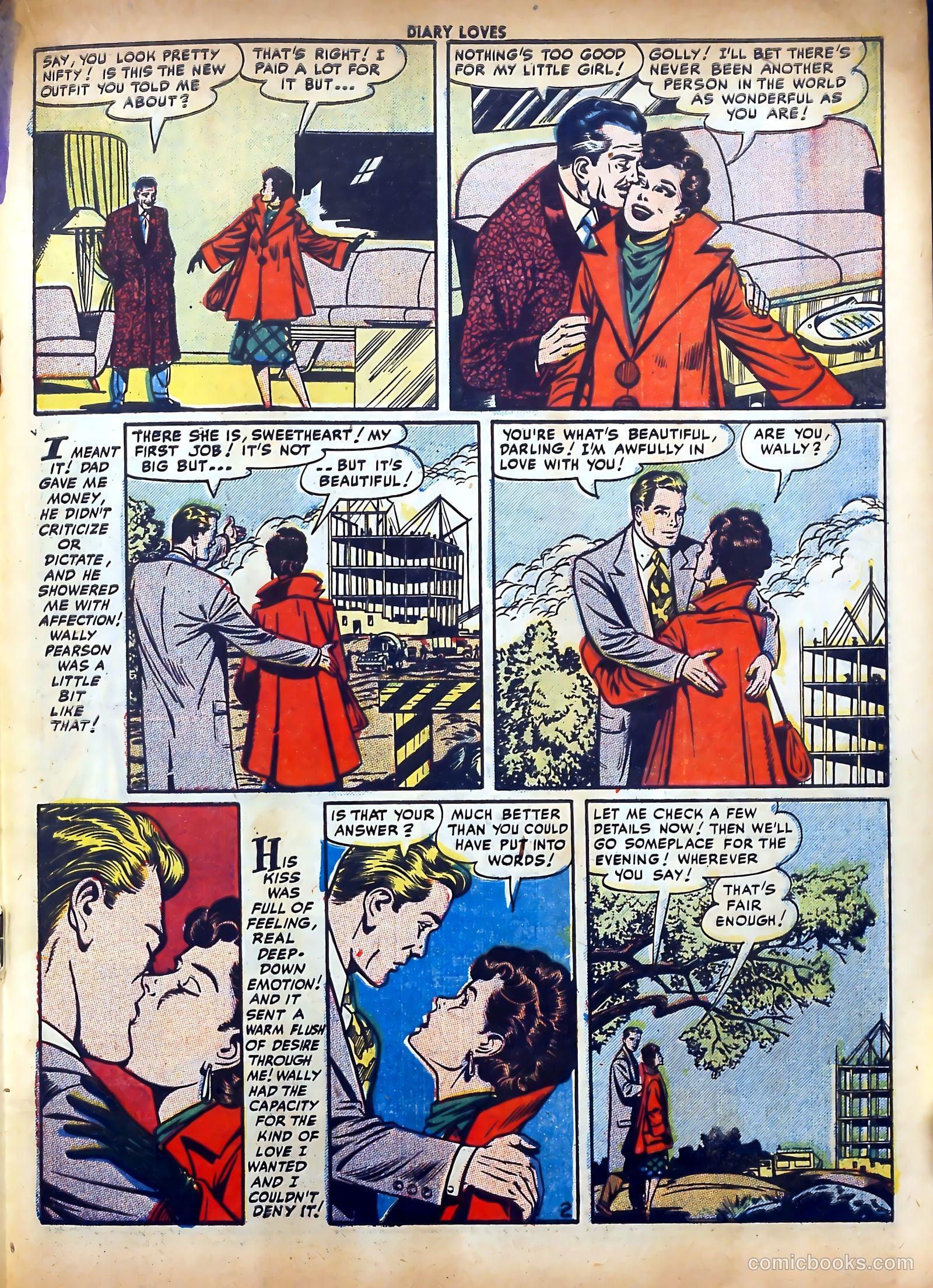 Diary Loves #23 (1952) — page 19 of 36
