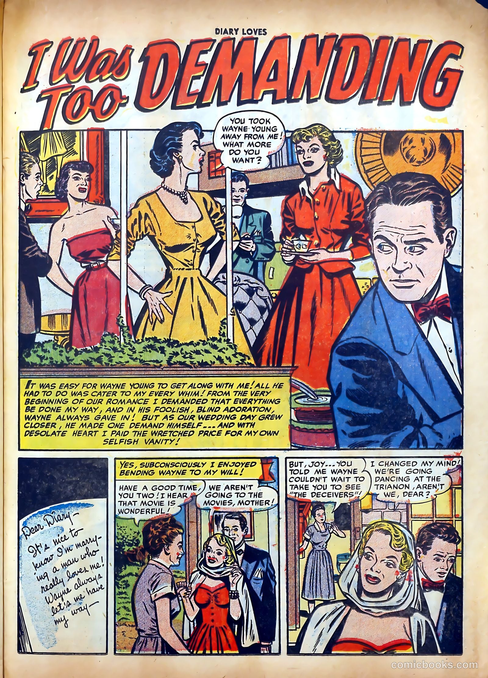 Diary Loves #23 (1952) — page 27 of 36