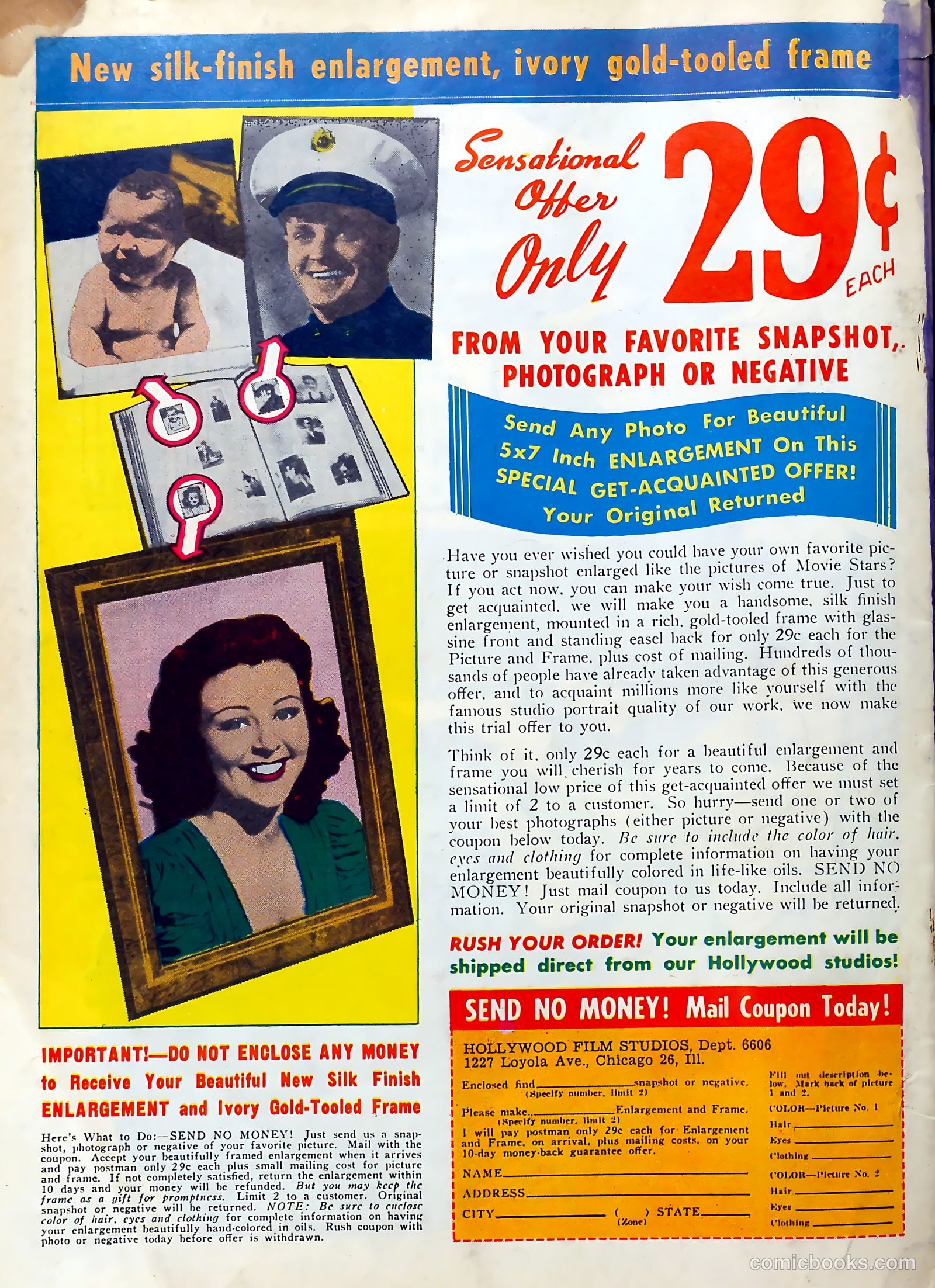 Diary Loves #23 (1952) — page 36 of 36