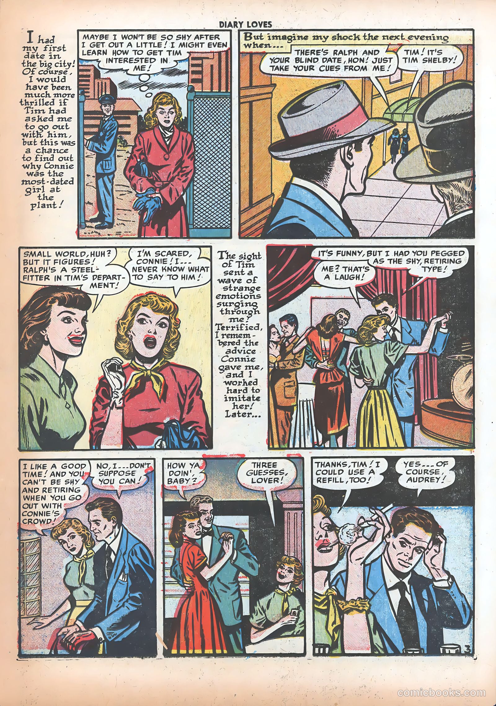 Diary Loves #24 (1952) — page 5 of 36