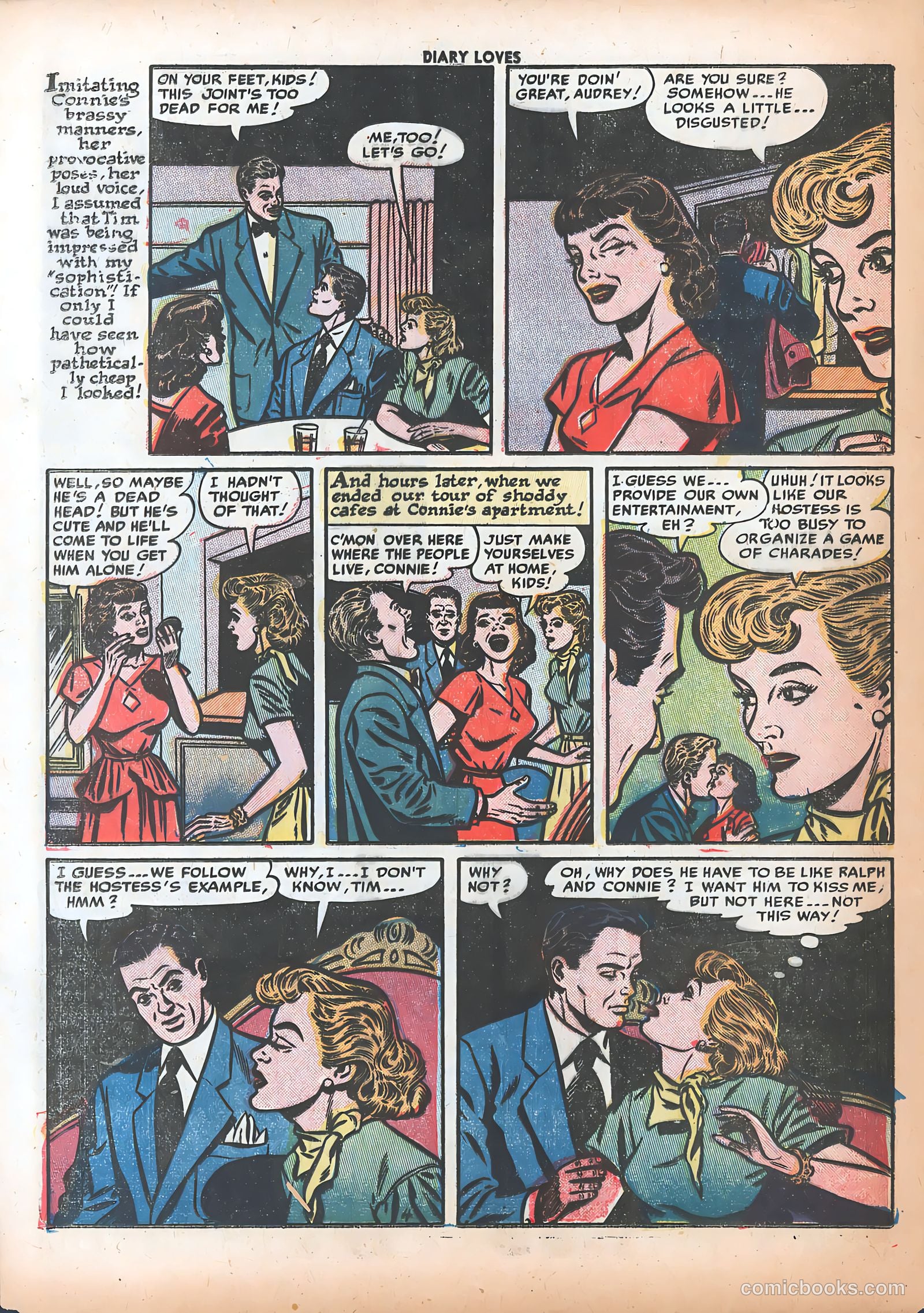 Diary Loves #24 (1952) — page 6 of 36