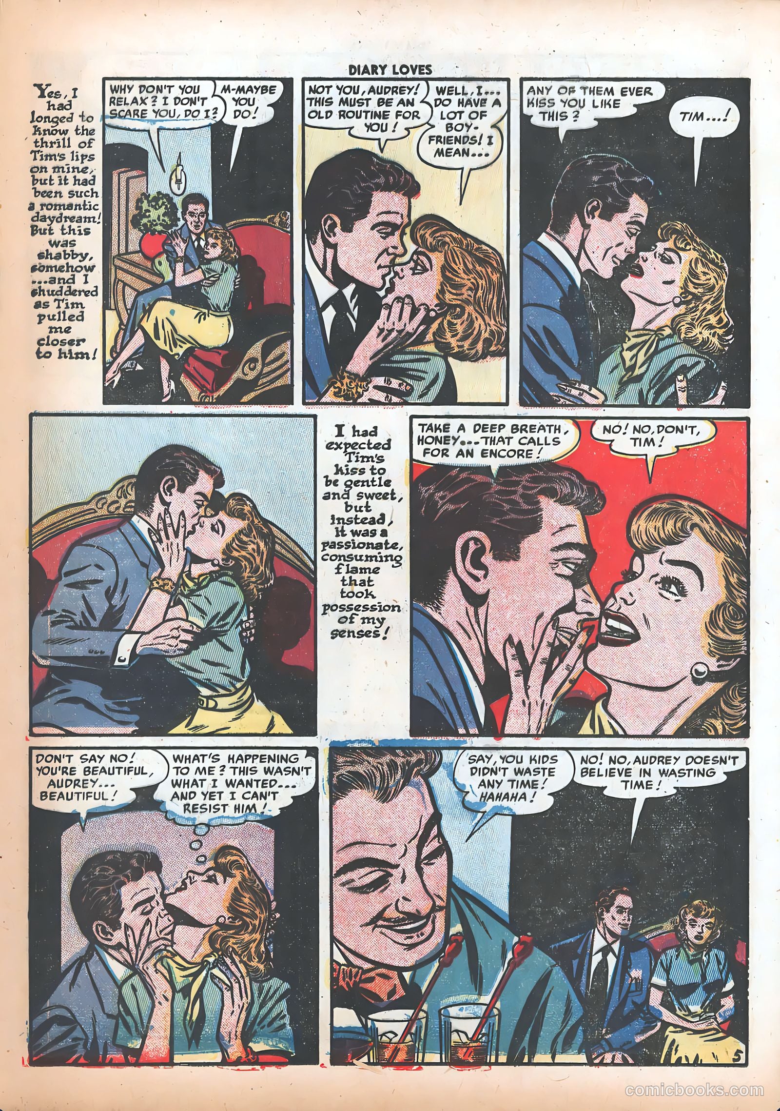 Diary Loves #24 (1952) — page 7 of 36