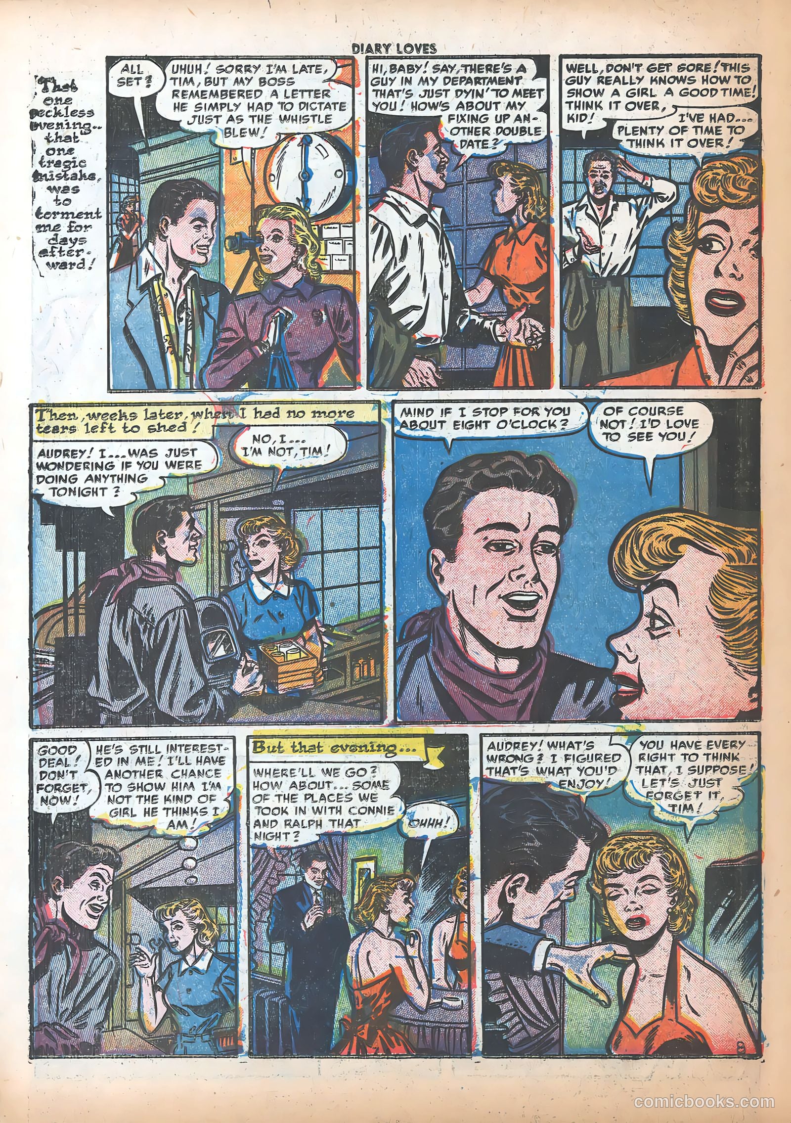 Diary Loves #24 (1952) — page 10 of 36