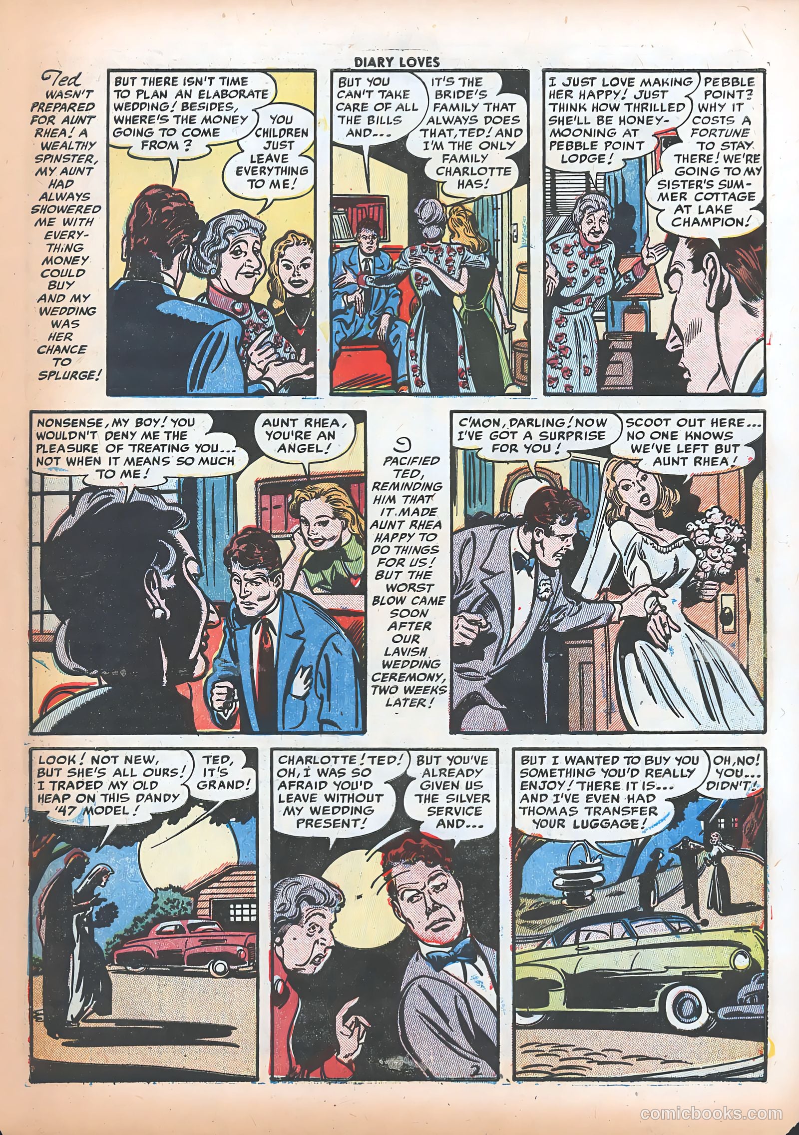 Diary Loves #24 (1952) — page 13 of 36