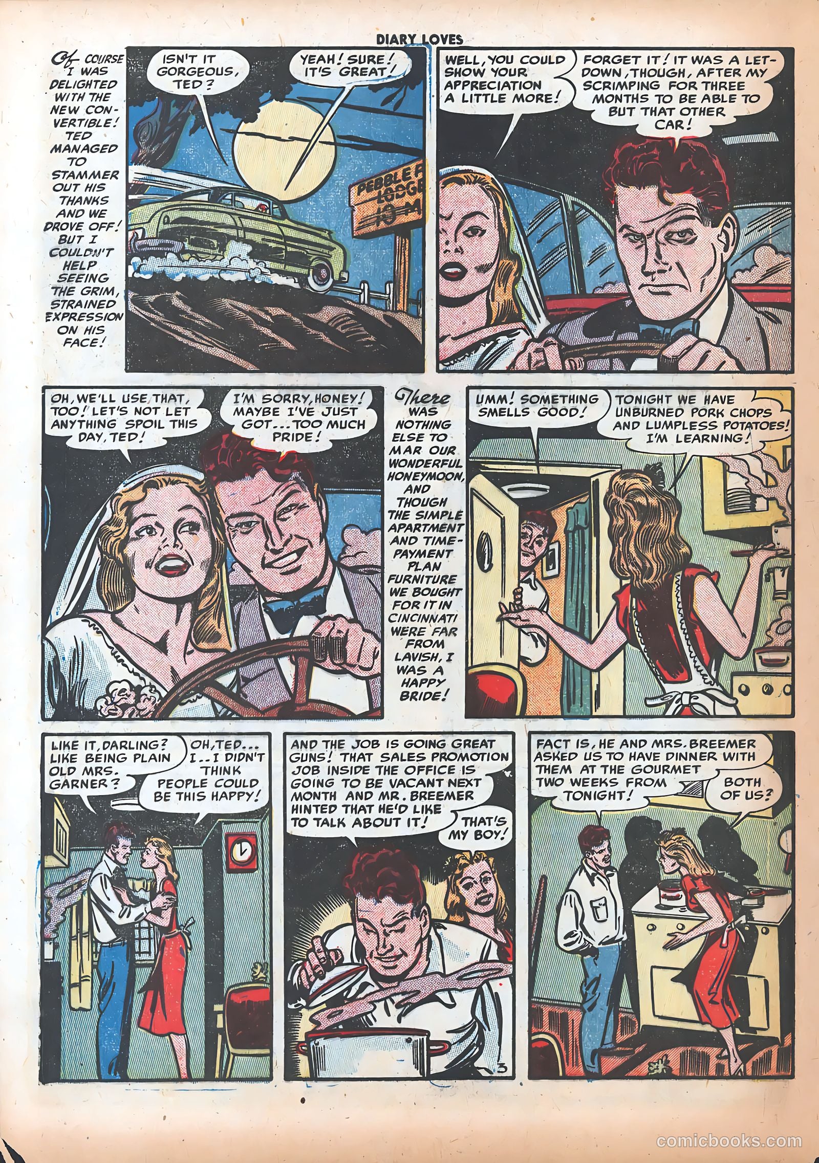 Diary Loves #24 (1952) — page 14 of 36