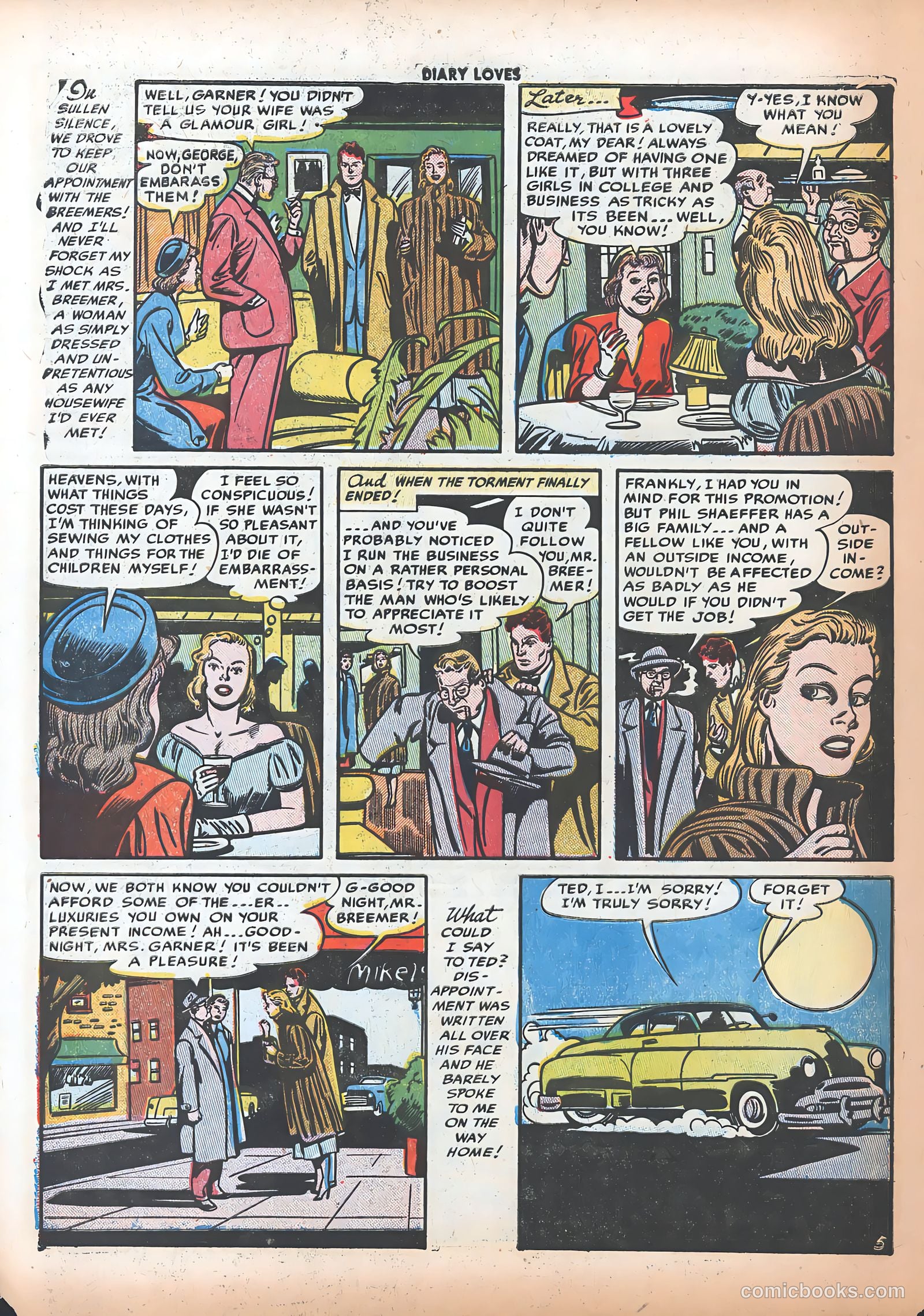 Diary Loves #24 (1952) — page 16 of 36