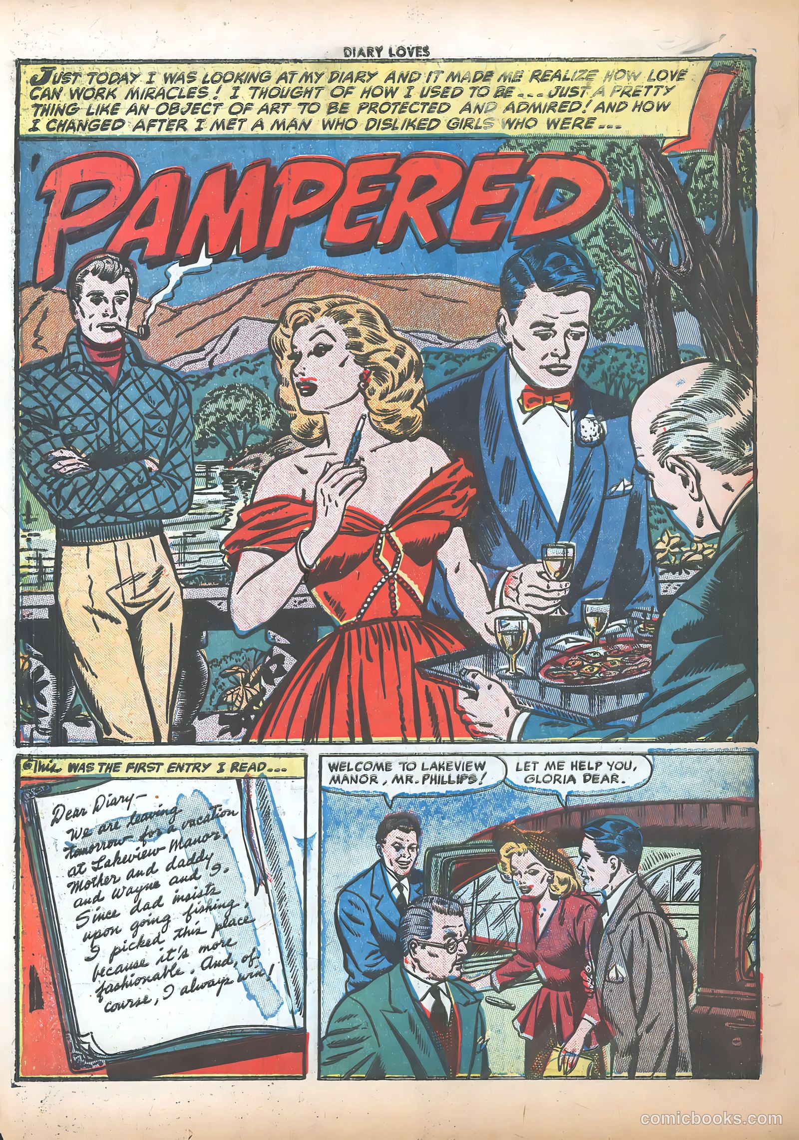 Diary Loves #24 (1952) — page 18 of 36