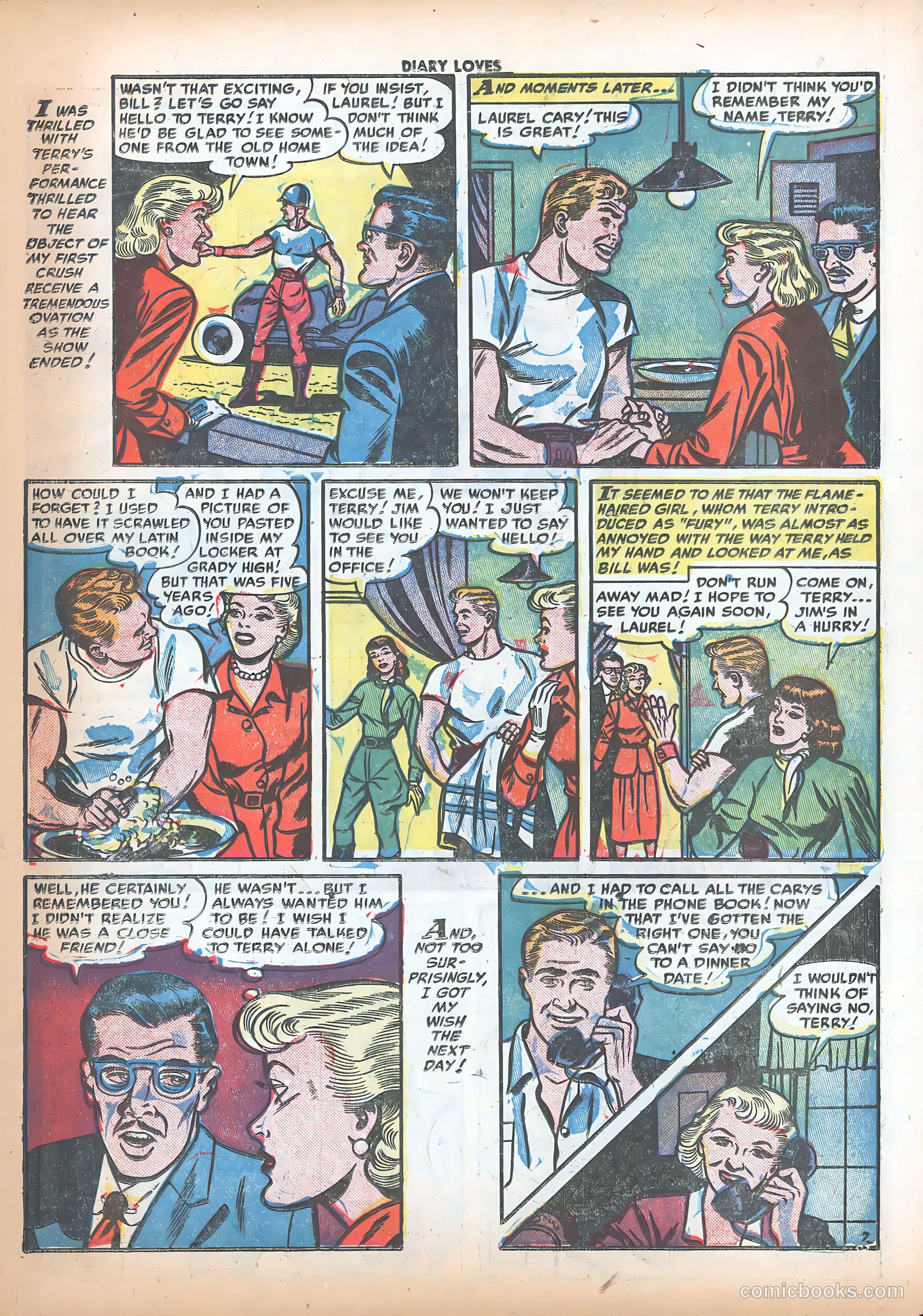 Diary Loves #24 (1952) — page 27 of 36