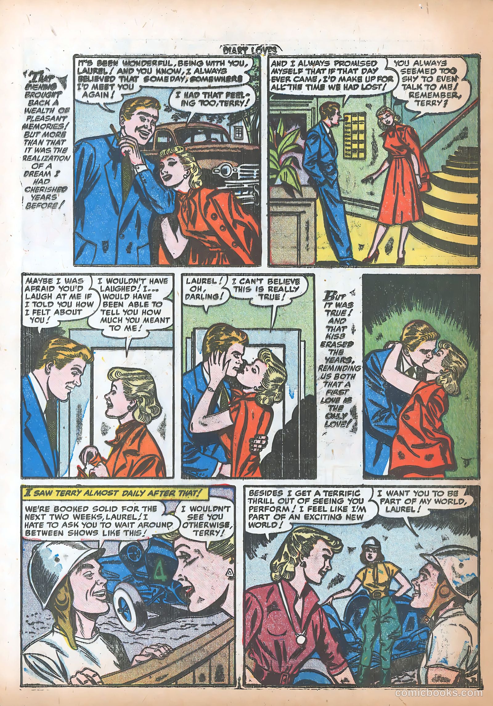 Diary Loves #24 (1952) — page 28 of 36