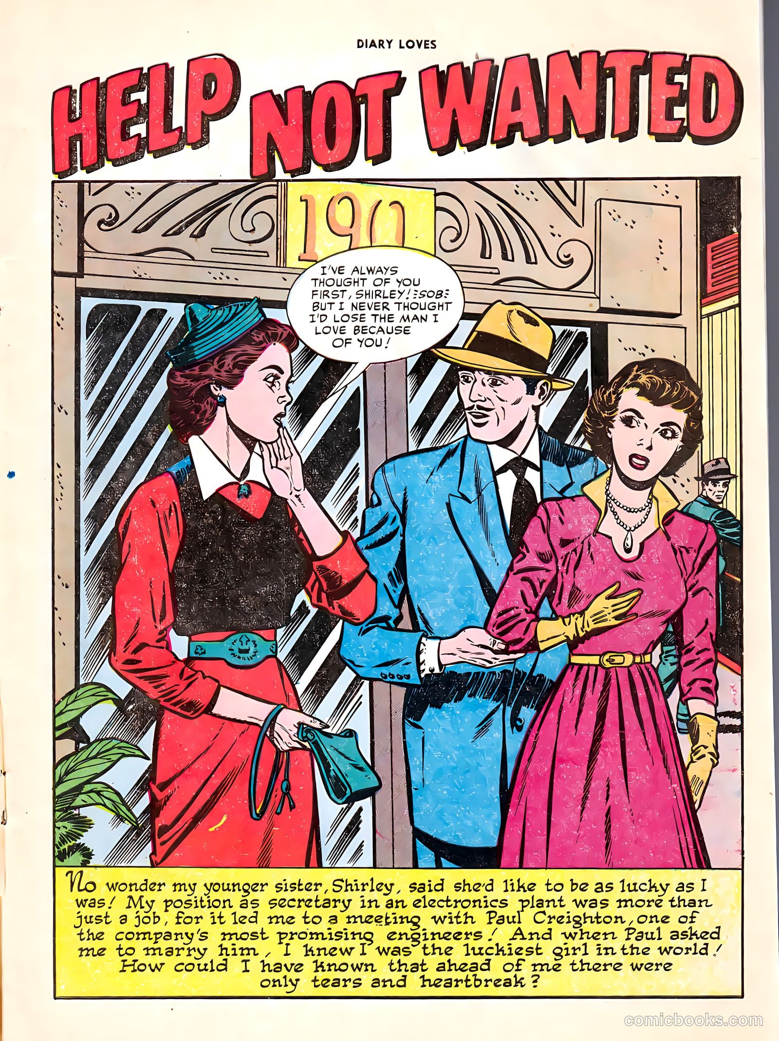 Diary Loves #25 (1952) — page 3 of 36