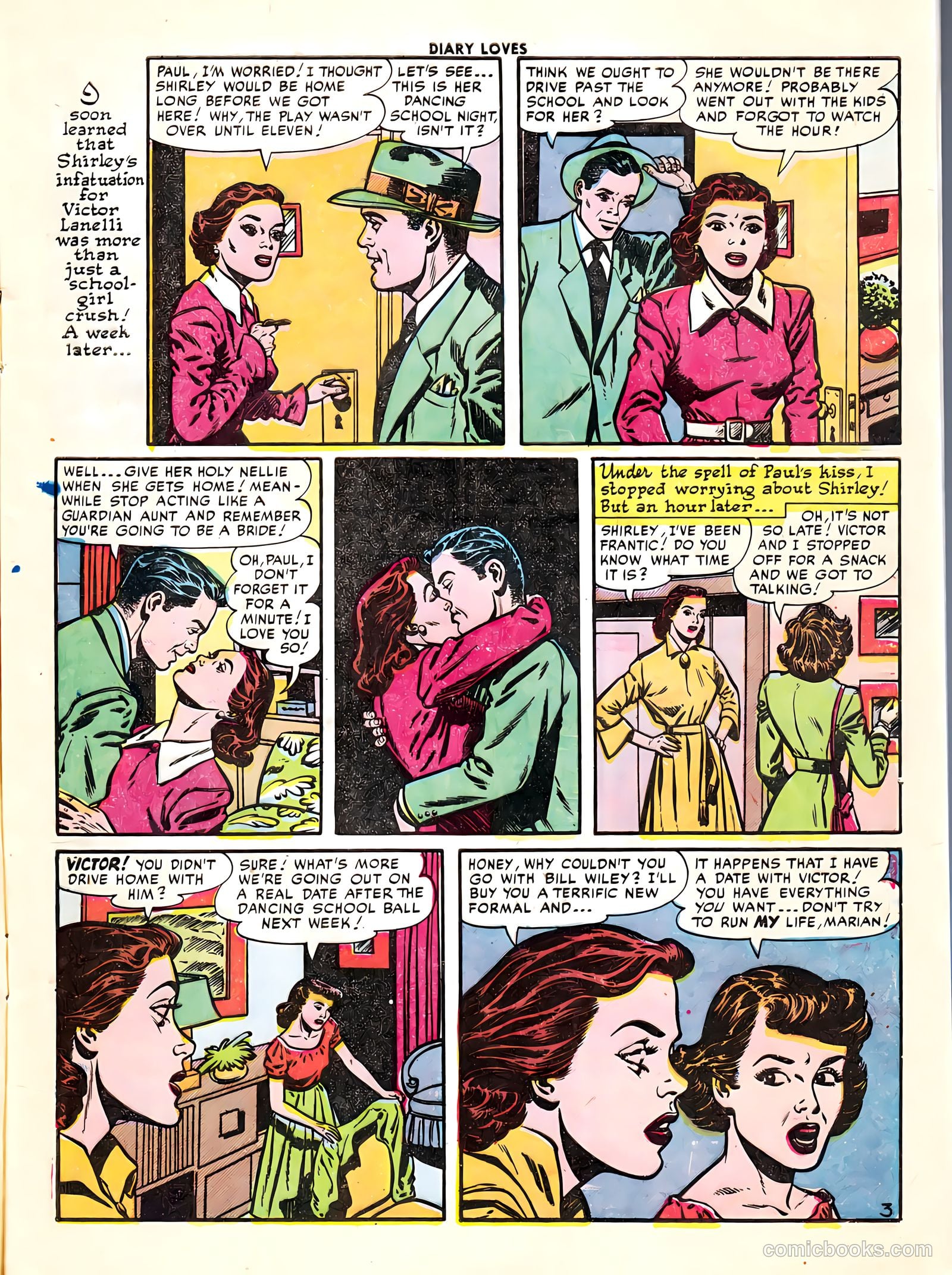Diary Loves #25 (1952) — page 5 of 36
