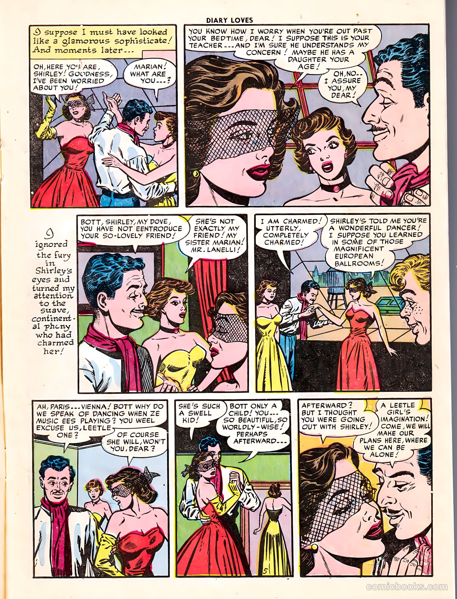 Diary Loves #25 (1952) — page 7 of 36