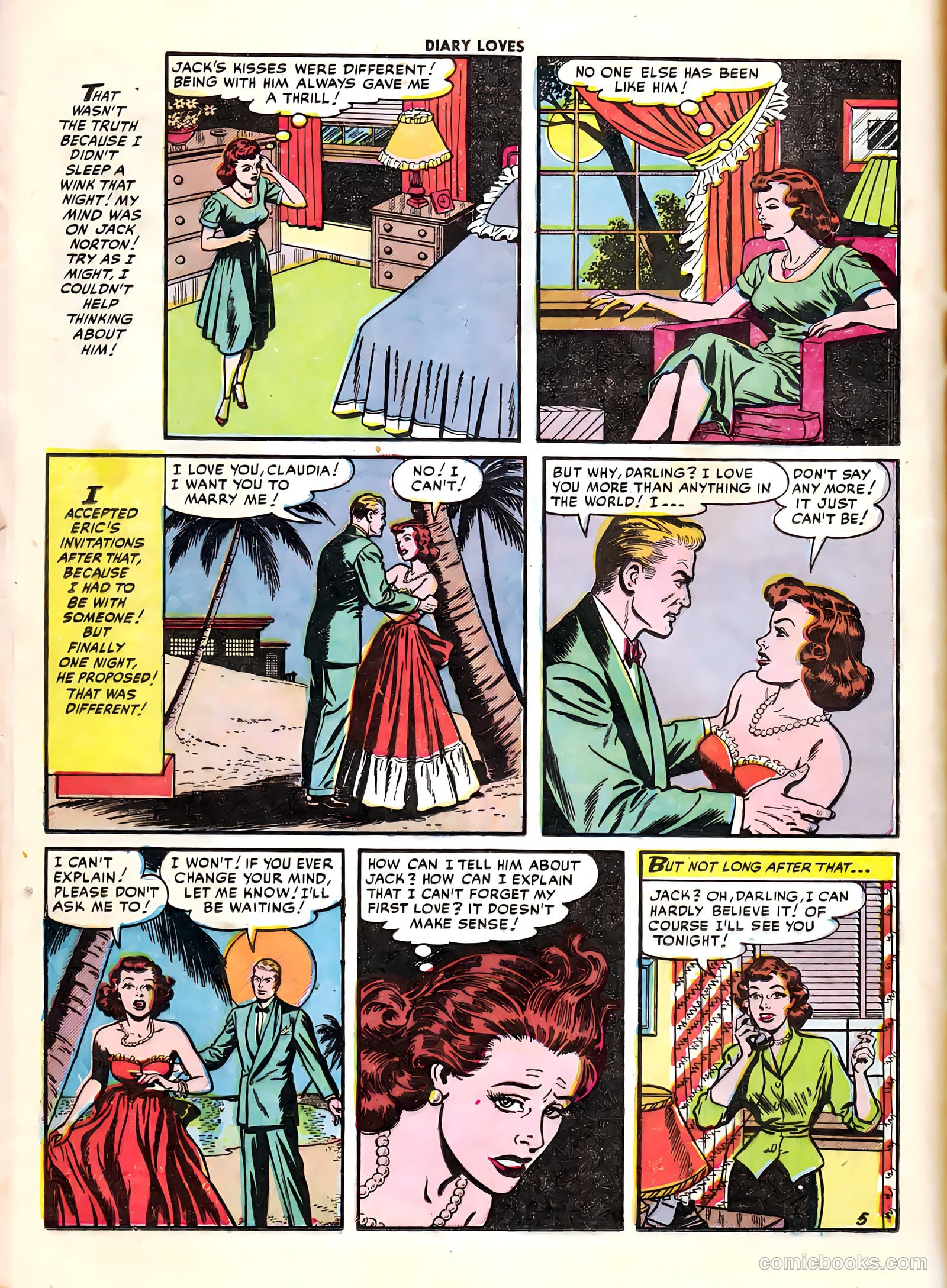 Diary Loves #25 (1952) — page 16 of 36