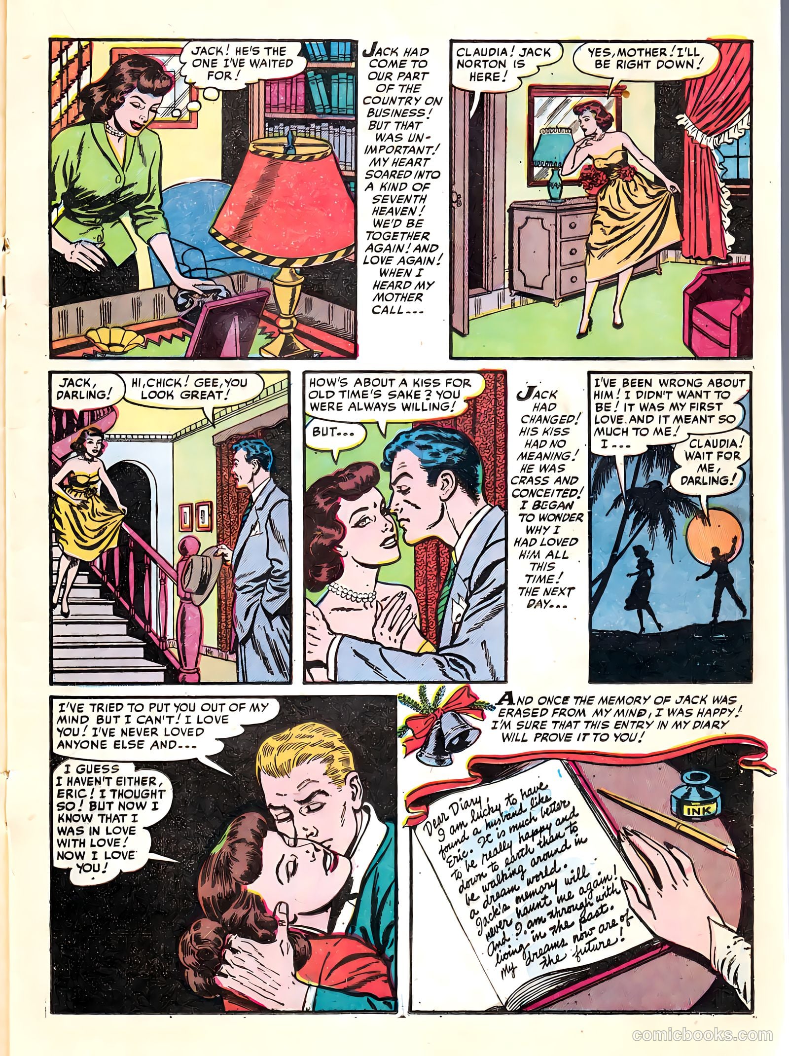 Diary Loves #25 (1952) — page 17 of 36