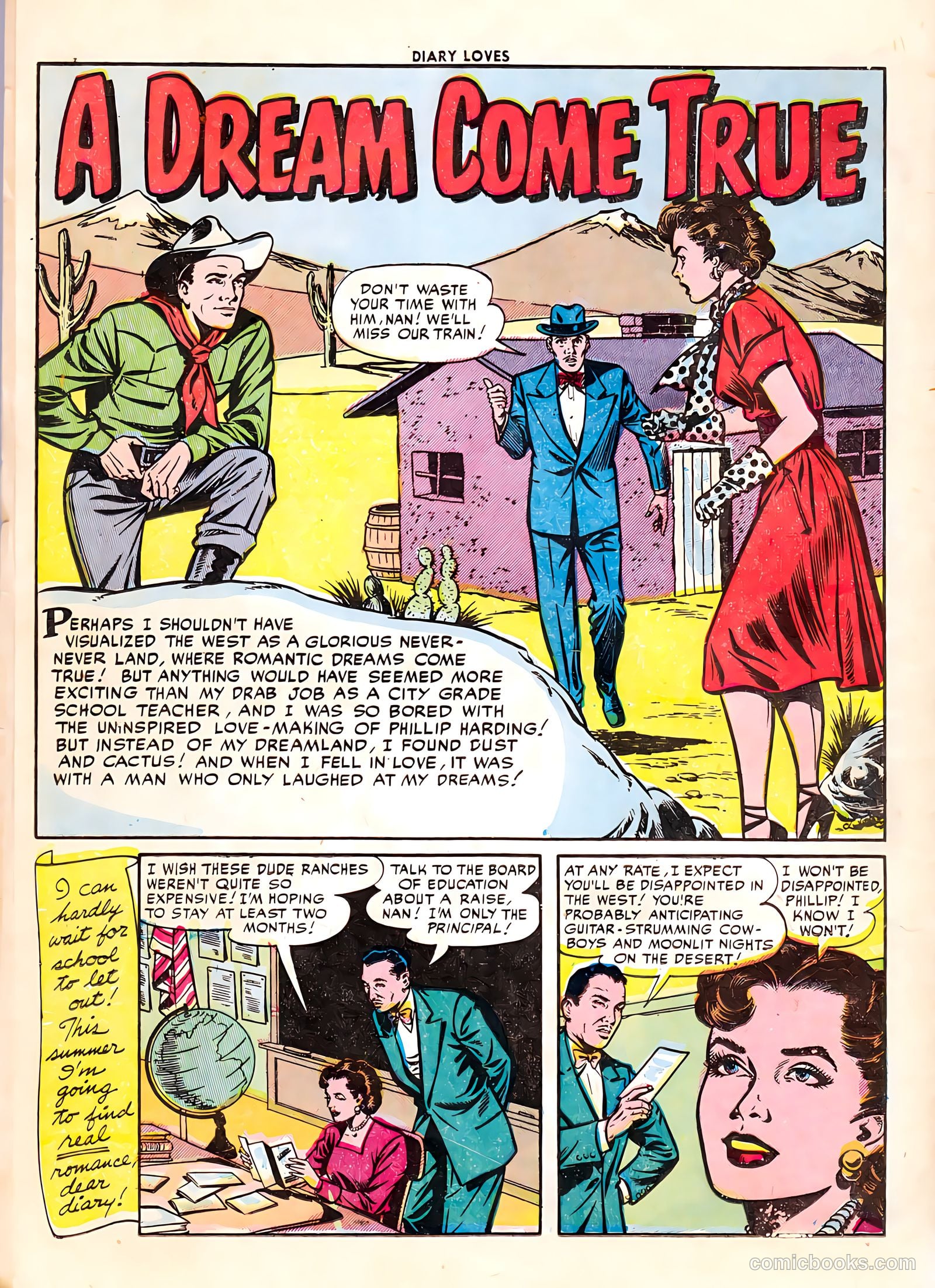 Diary Loves #25 (1952) — page 18 of 36