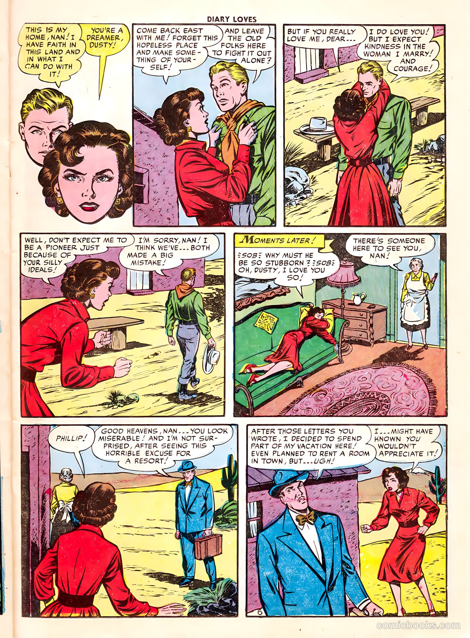 Diary Loves #25 (1952) — page 23 of 36