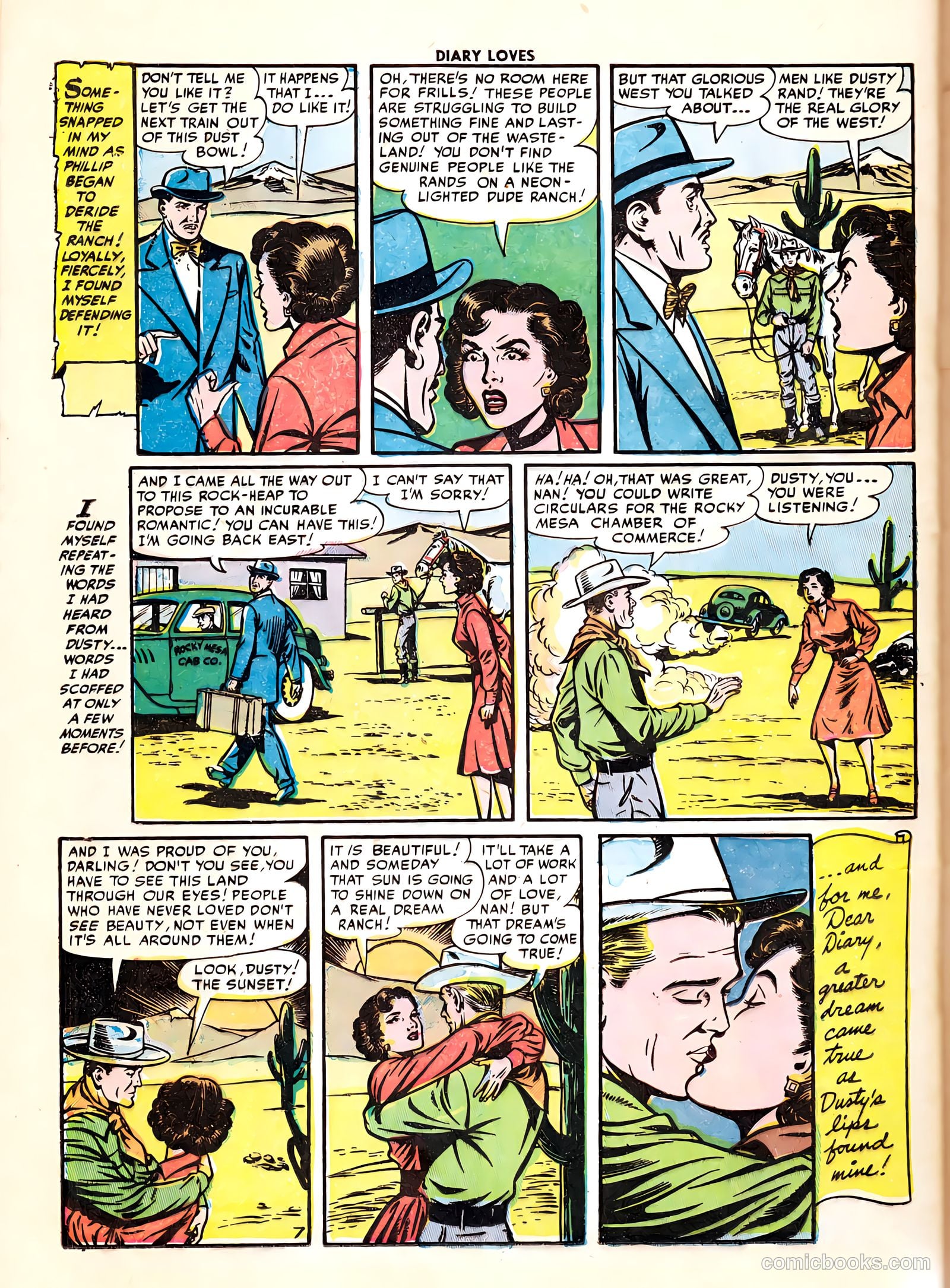 Diary Loves #25 (1952) — page 24 of 36