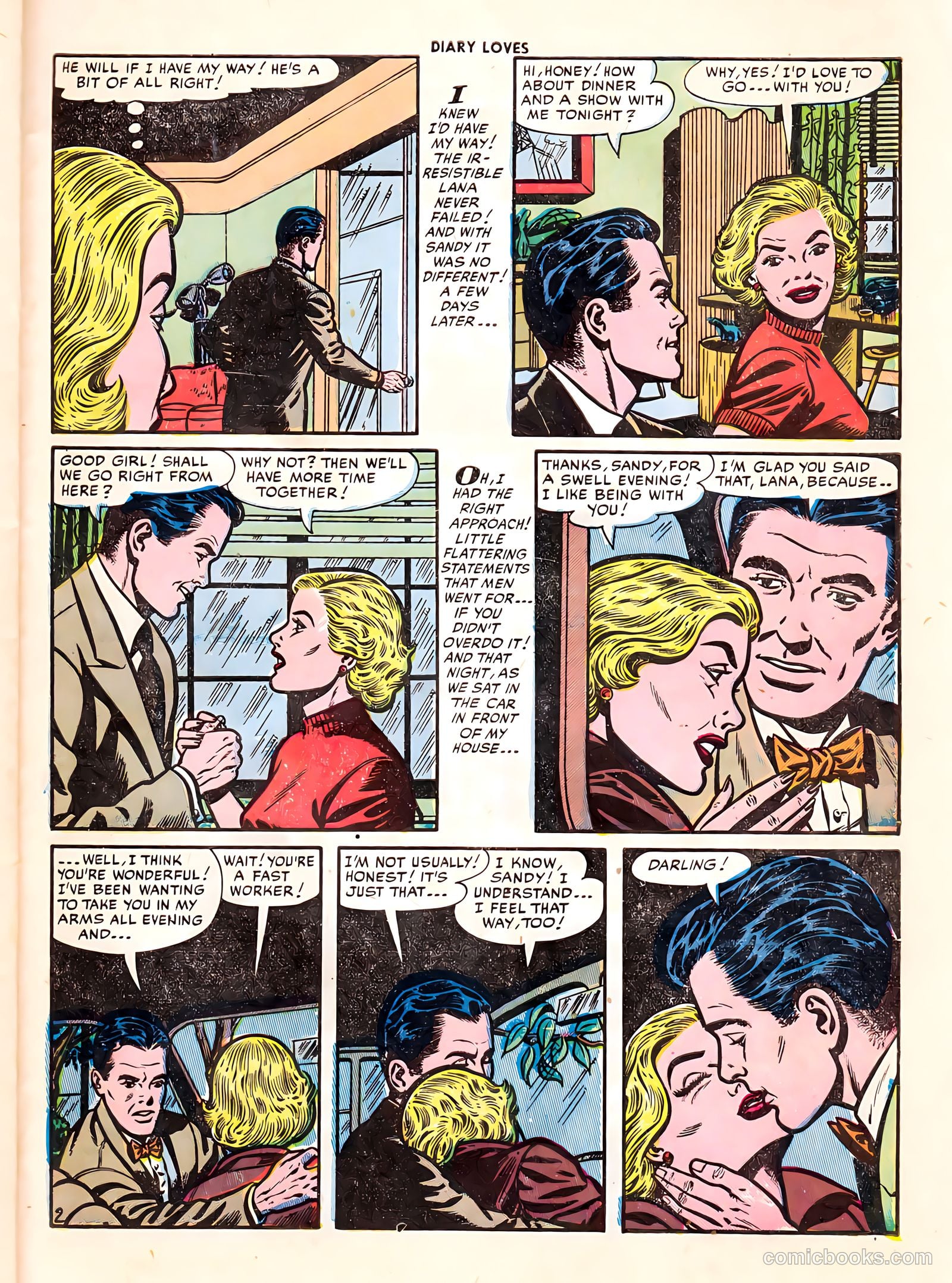 Diary Loves #25 (1952) — page 27 of 36