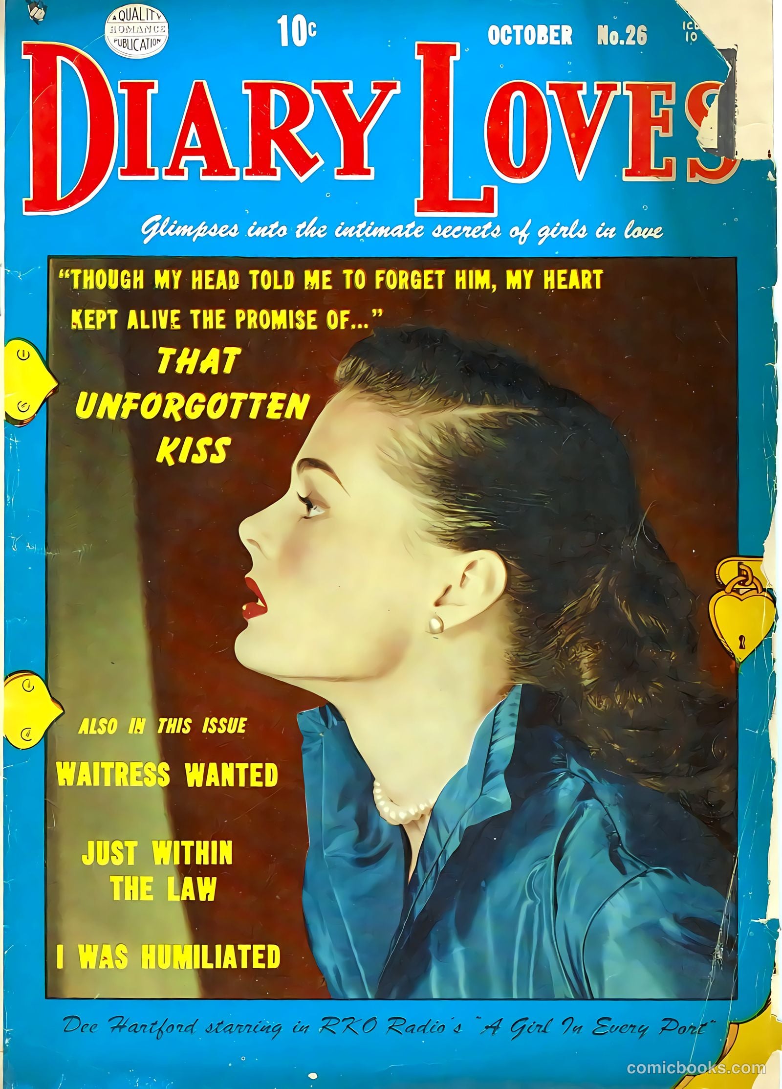 Diary Loves #26 (1952) — page 2 of 37