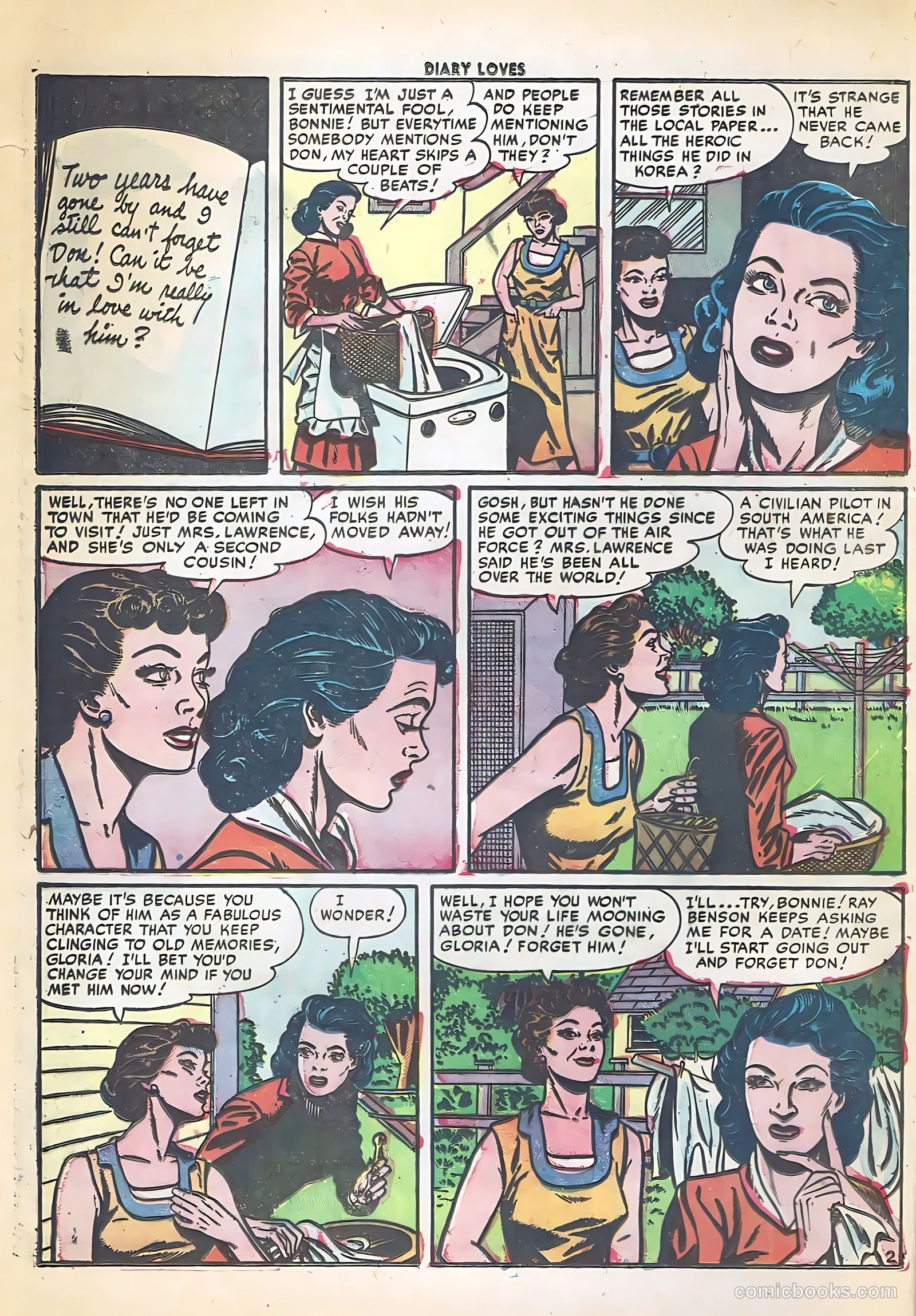 Diary Loves #26 (1952) — page 5 of 37