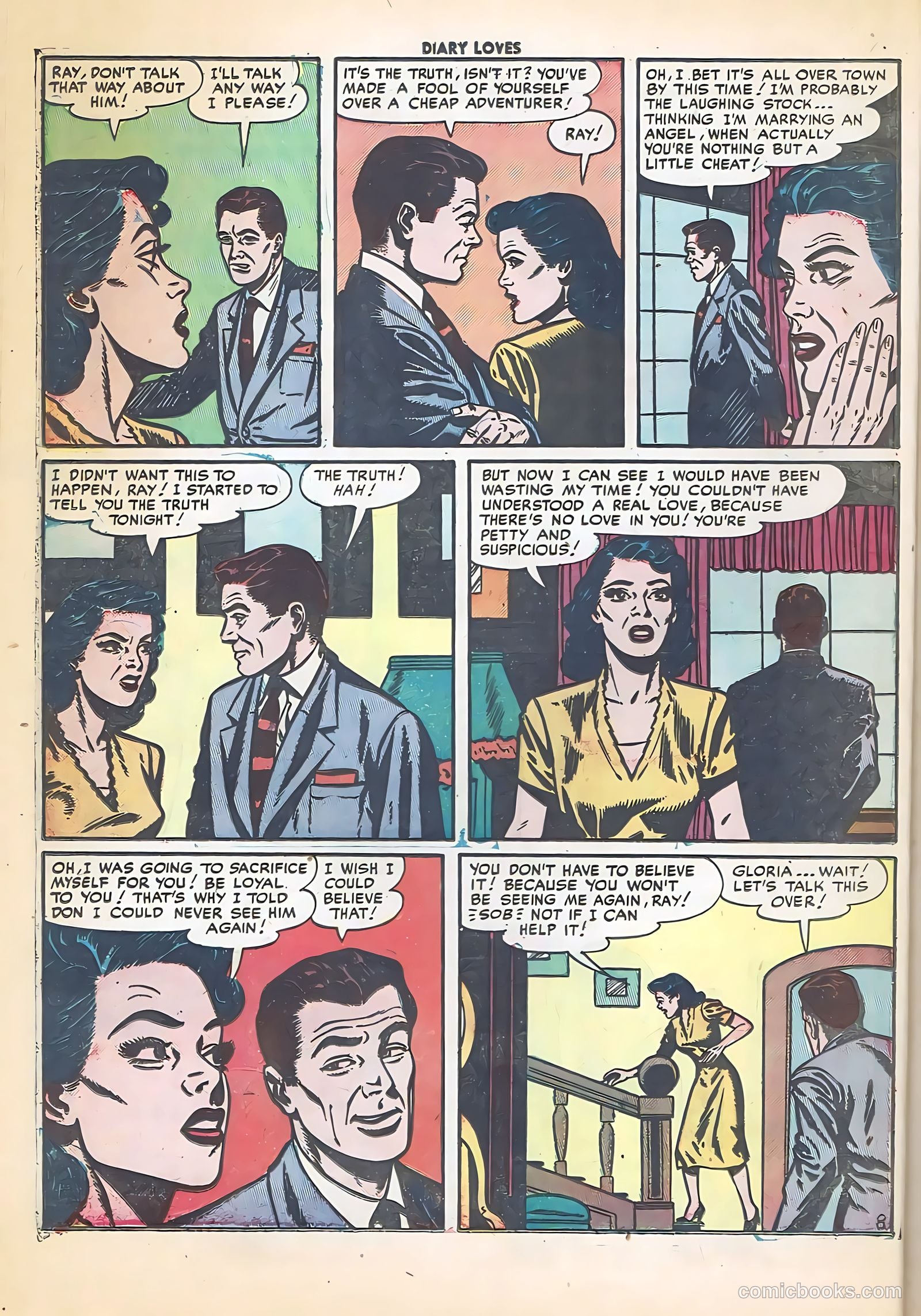 Diary Loves #26 (1952) — page 11 of 37