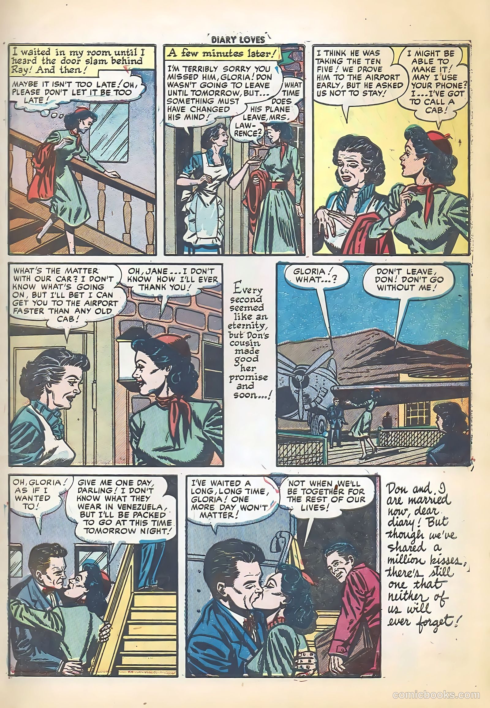 Diary Loves #26 (1952) — page 12 of 37